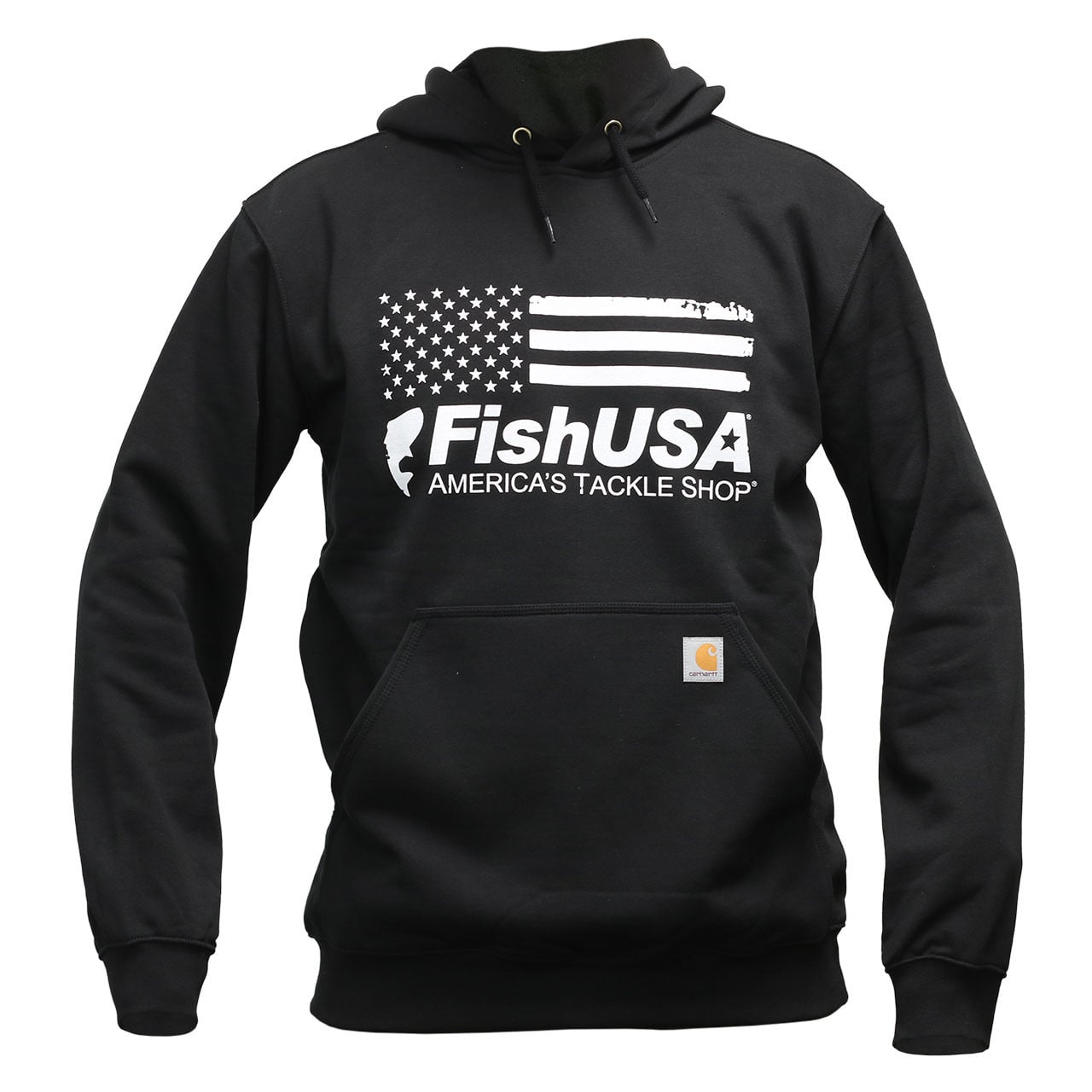 FishUSA Carhartt Black Ops Hoodie Front