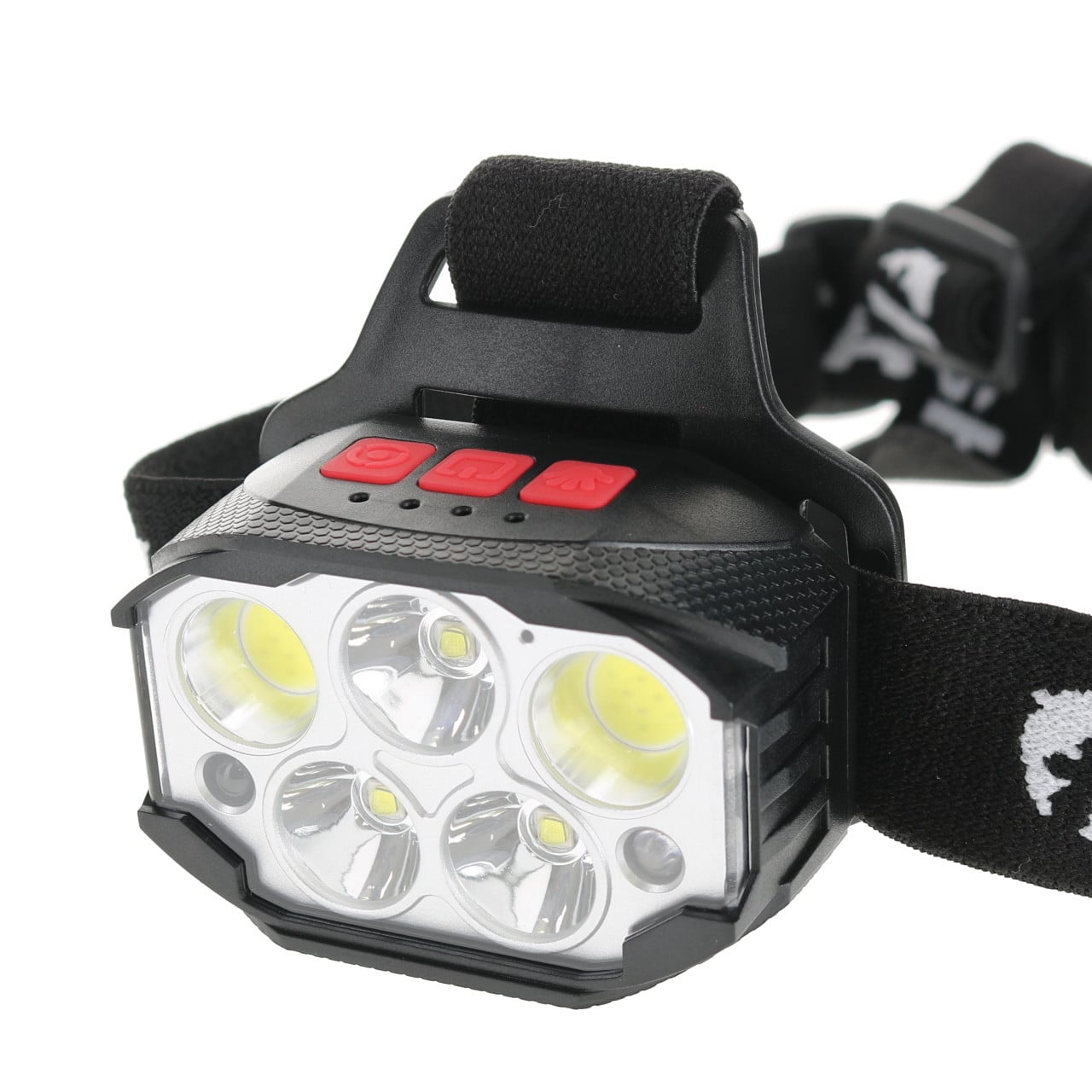 FishUSA Premium Fishing Headlamp close up of lamp