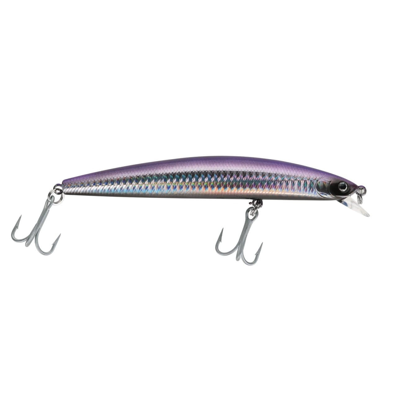 Daiwa Salt Pro Minnow color Purple Back Silver