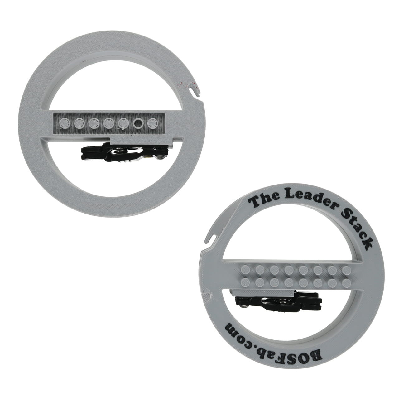 BOS Fabrication Leader Stack back and front