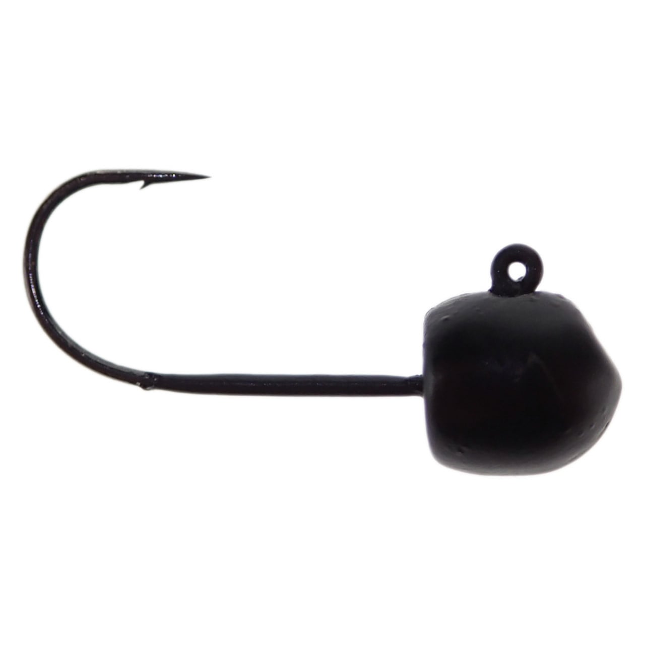 I-Fish Tackle Ecolite Micro Jig Head color Black; .75g; size 10 hook