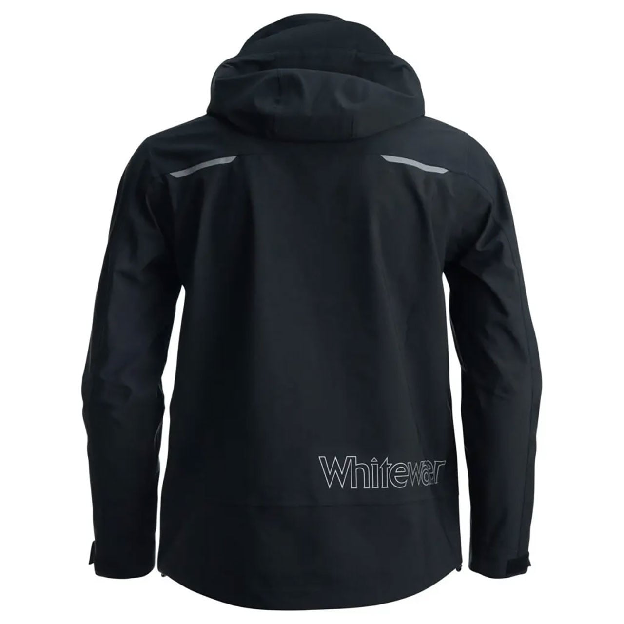 Whitewater Great Lakes Pro Fishing Jacket color Black back view