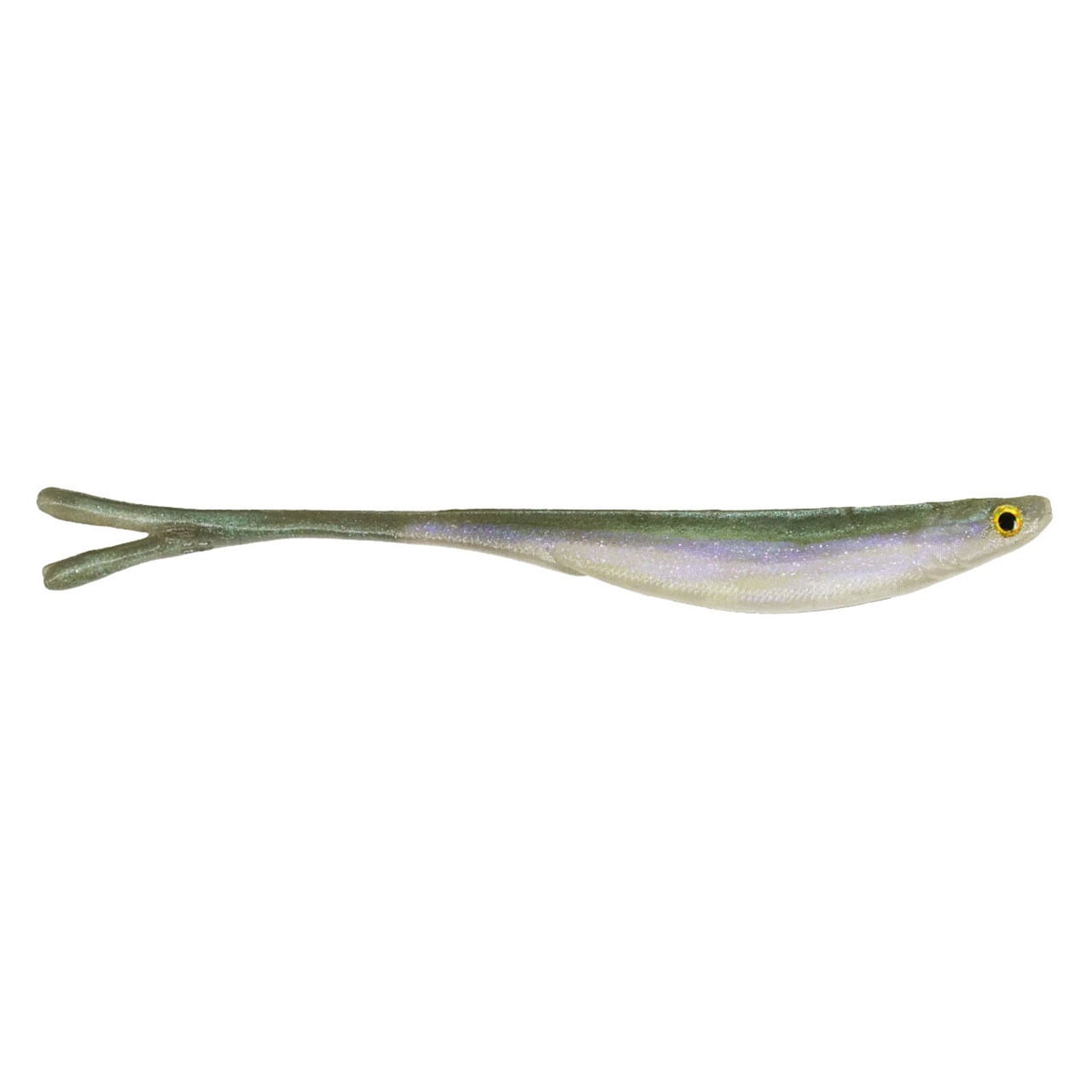 Optimum Victory Tail Shad Softbait color Ghost Minnow