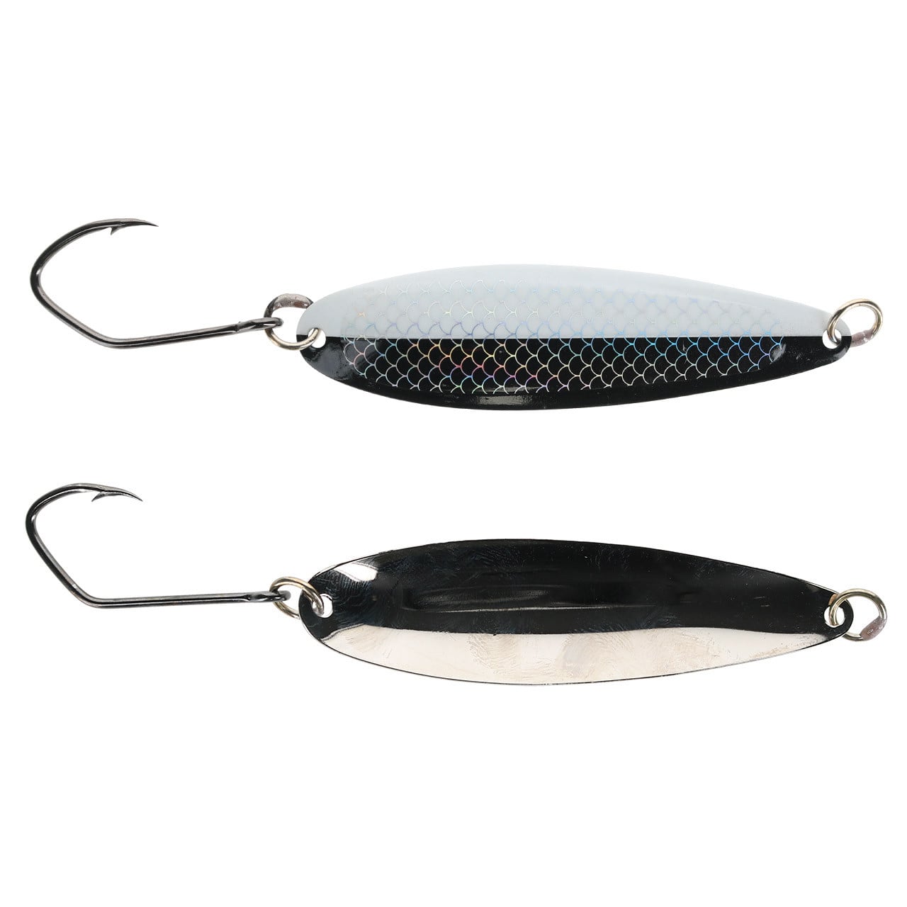 Silver Horde Kingfisher Lite Trolling Spoon color UV Cop Car