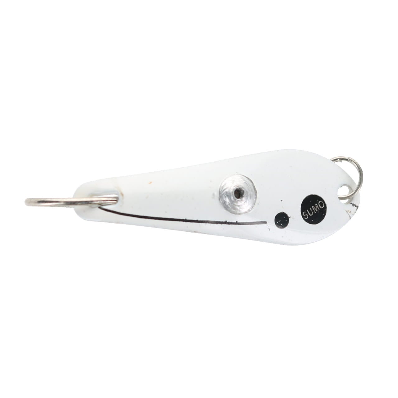 Catfish Sumo Bait Spoon color White Single Hook