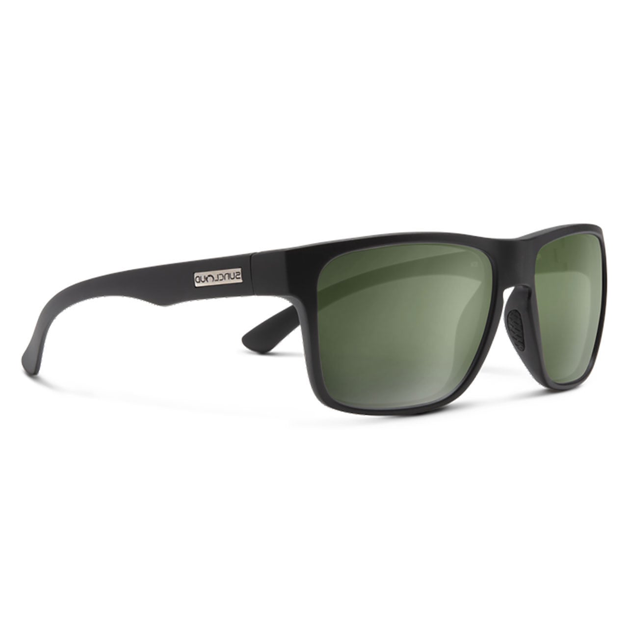 Suncloud Eyewear Rambler Polarized Sunglasses color Matte Black - Polarized Gray Green