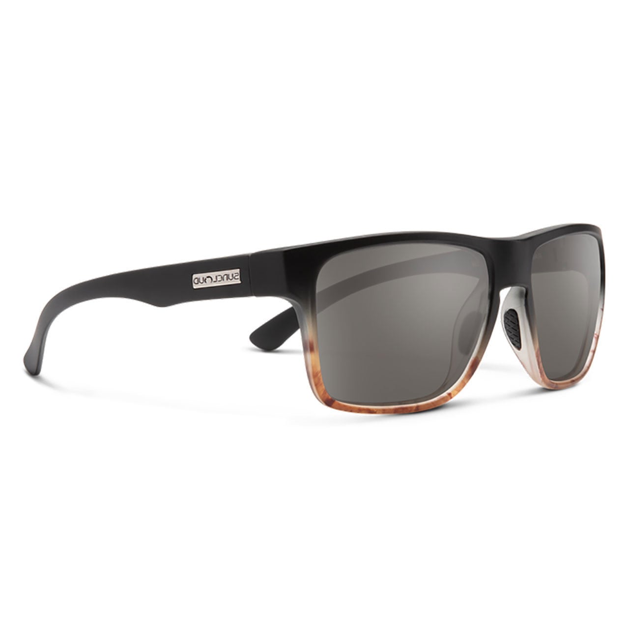 Suncloud Eyewear Rambler Polarized Sunglasses color Black Tortoise Fade - Polarized Gray