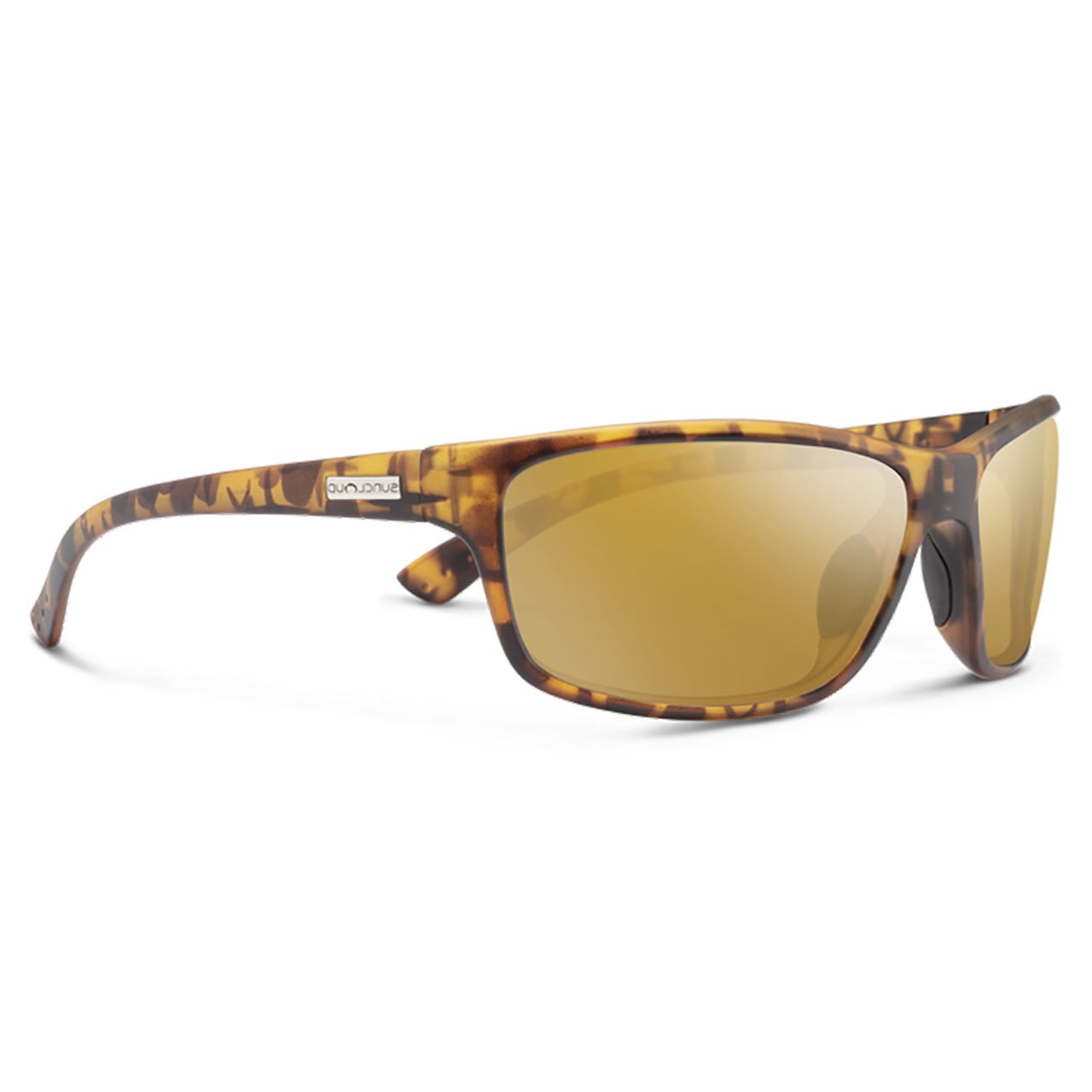 Suncloud Eyewear Sentry Polarized Sunglasses color Matte Tortoise - Polarized Sienna Mirror