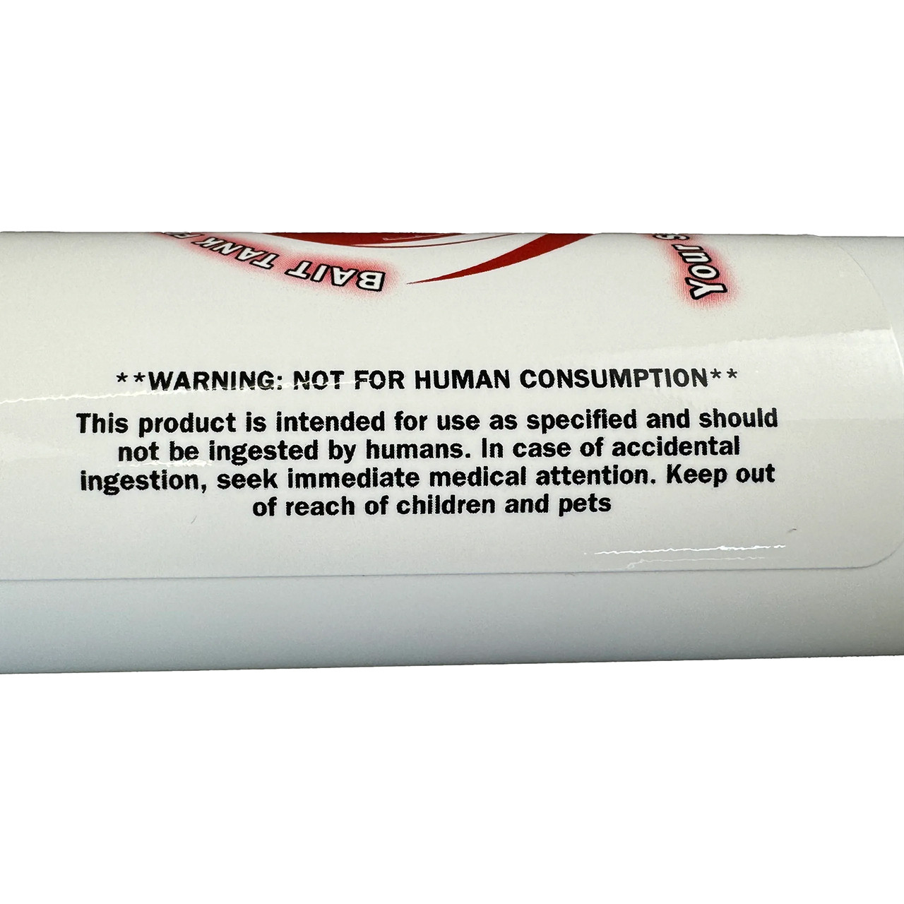 Slunger Cat Bait Tank Defoamer warning label