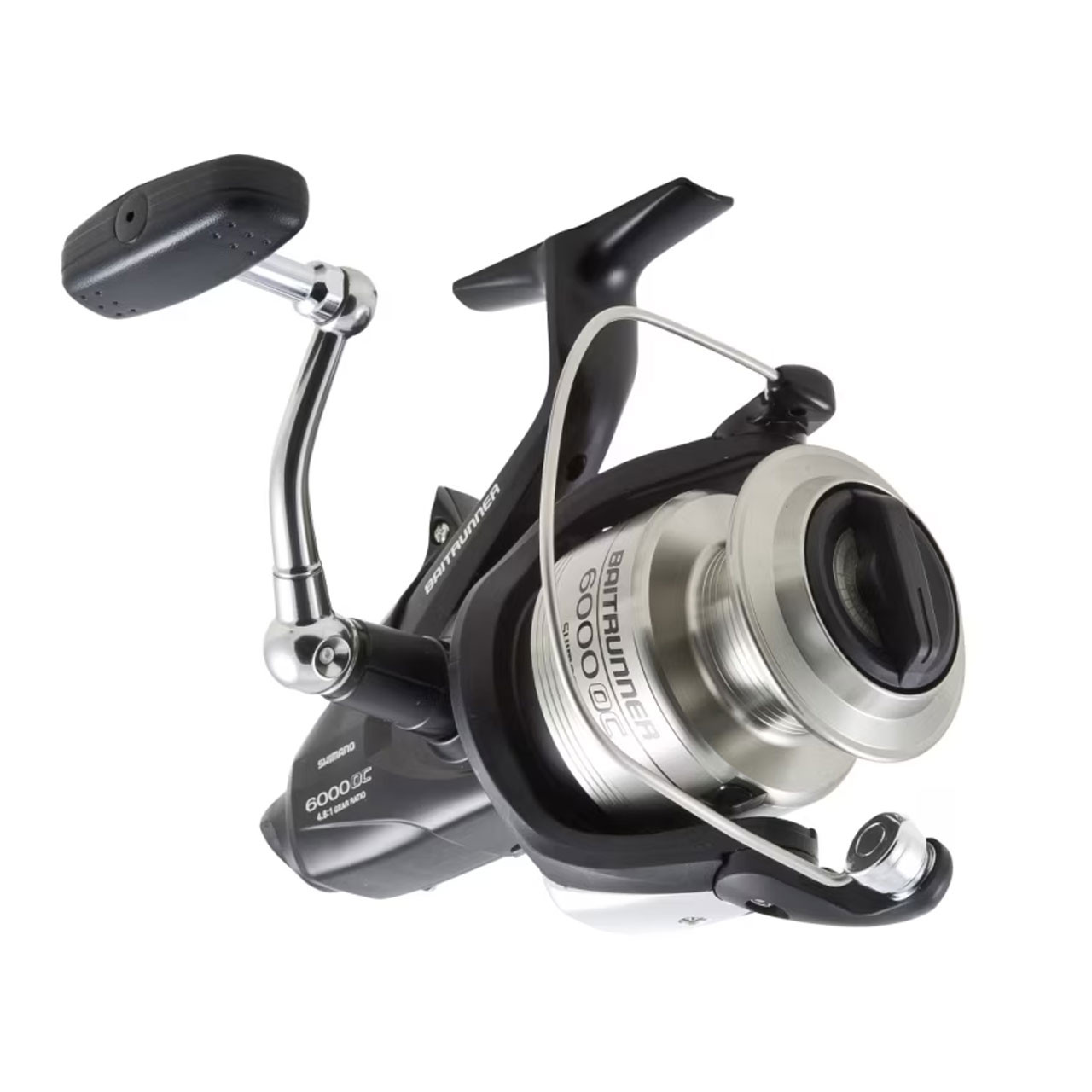Shimano Baitrunner OC Spinning Reel top and handle