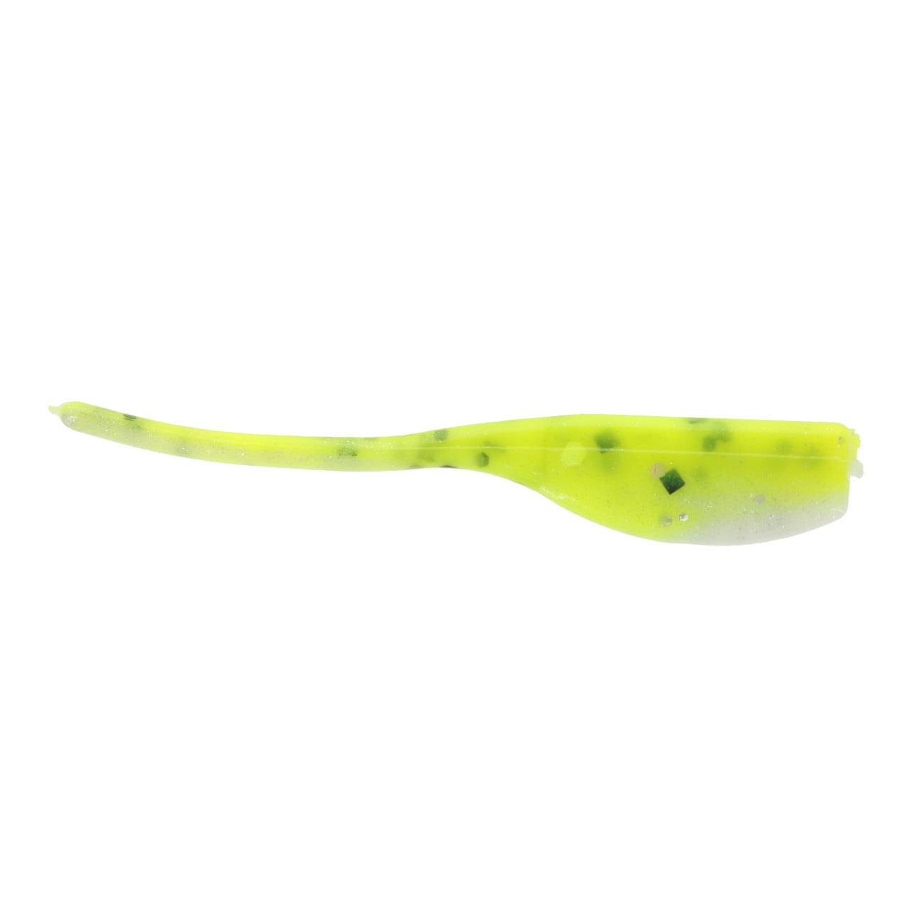 Limestone Crappie Shad Soft Bait color Radioactive