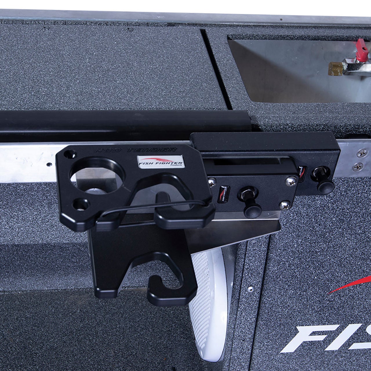 Fish Fighter Quick Release Base in use, accessories not included