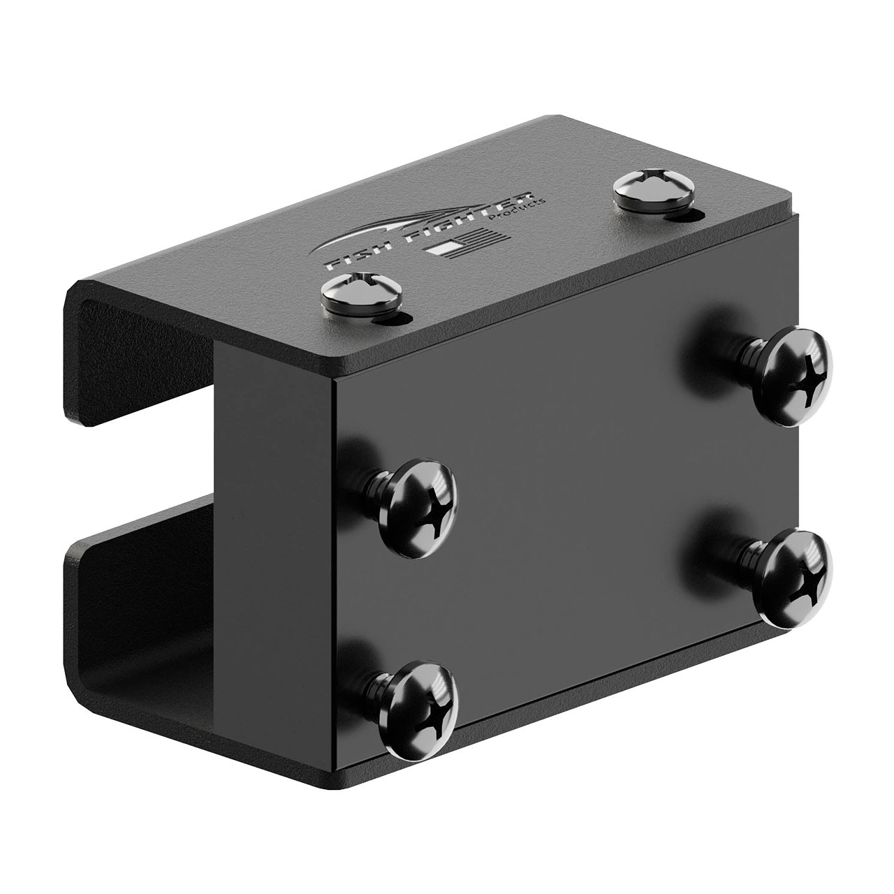 Fish Fighter Gunnel Rail Slider front view of the Universal model