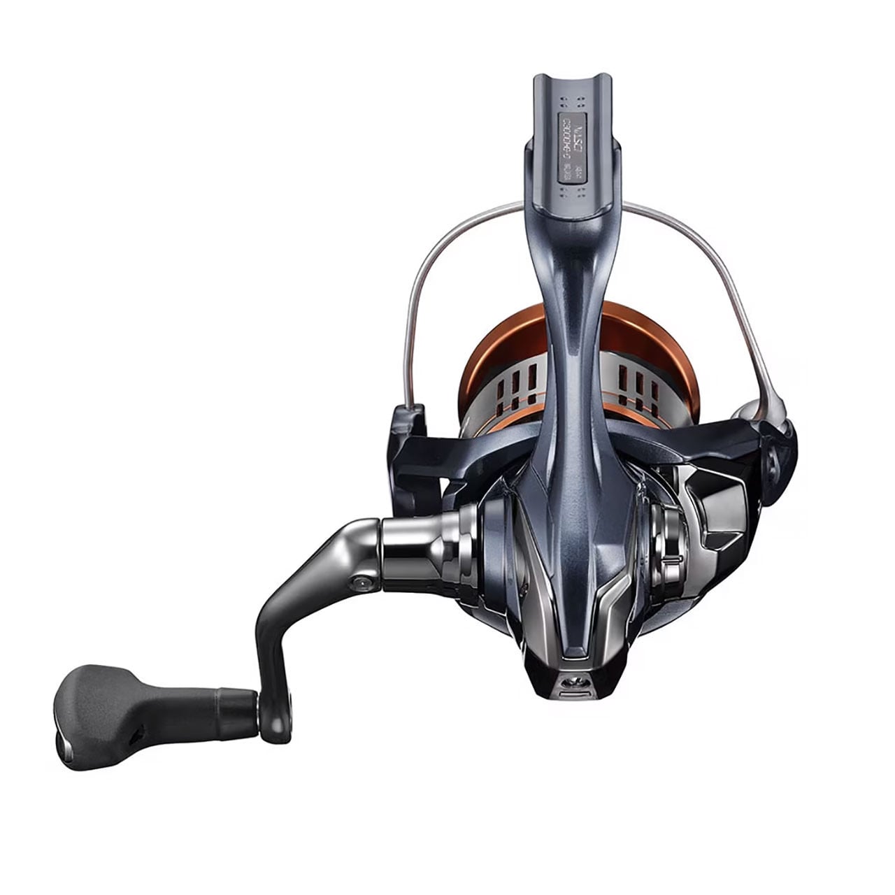 Shimano NASCI FD Spinning Reel back view of model NAS4000XGFD