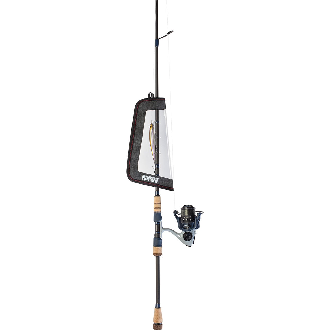Rapala Lure Wrap in use rod, reel, and lure not included