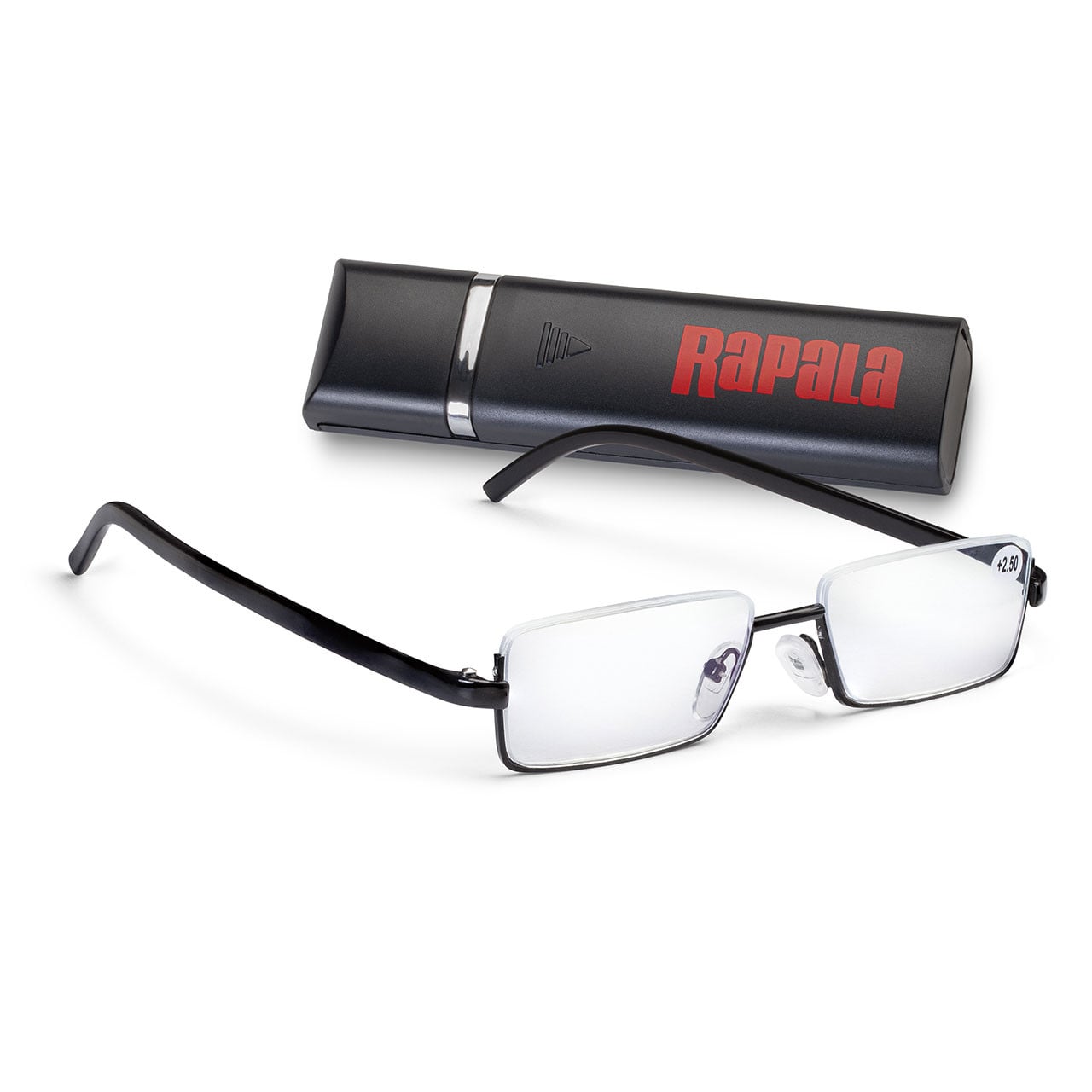 Rapala Knot Tying Glasses next to case