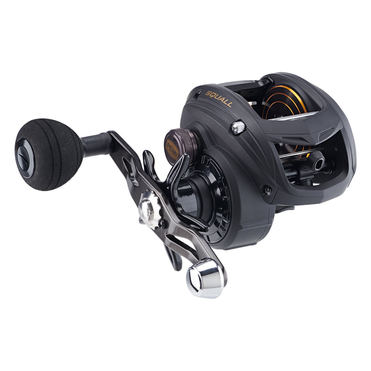 Penn Squall Low Profile Casting Reel model SQL400LP handle B