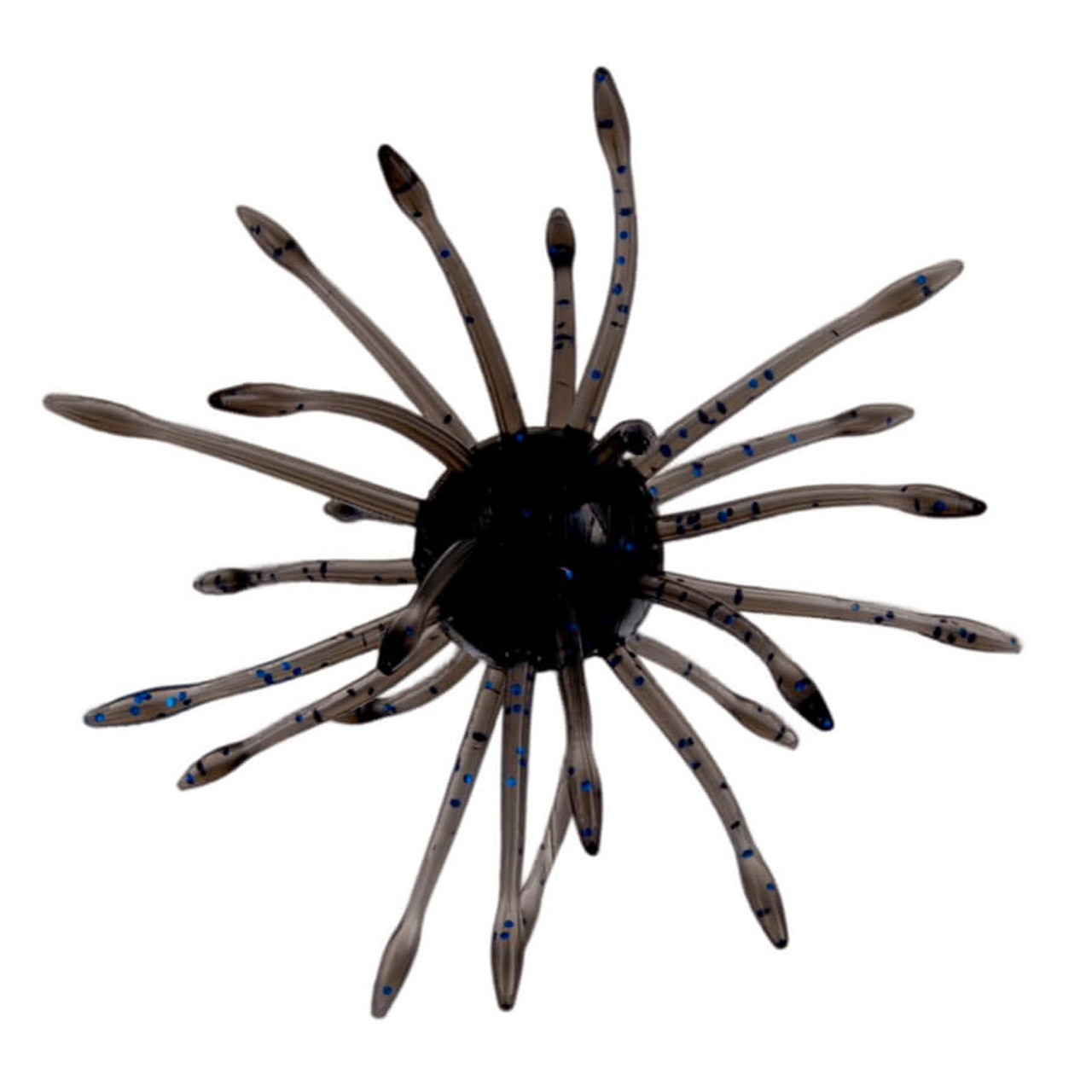 Yamamoto Uni Urchin Bait color Black with Blue Flake