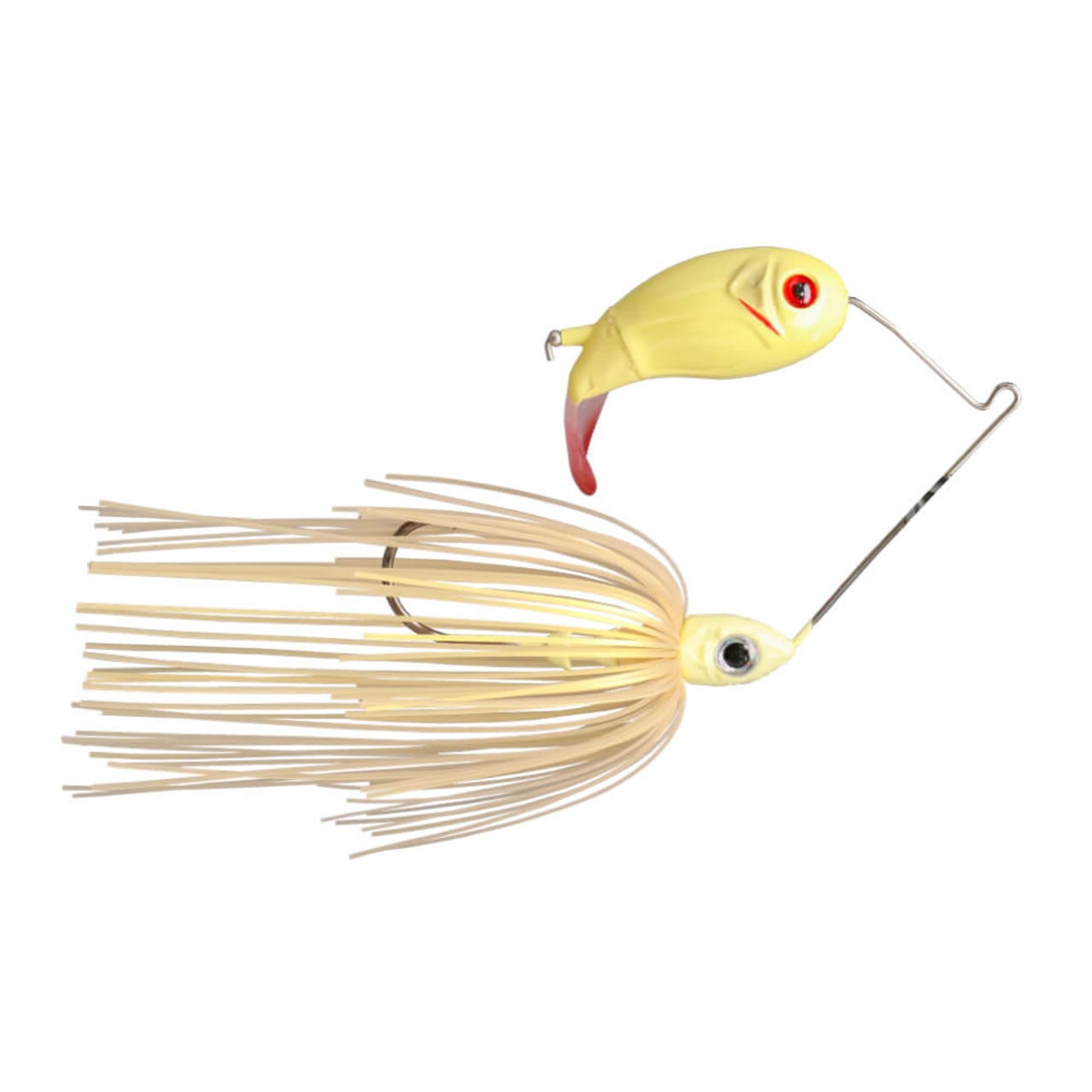 Buckeye Lures Bubbler Blade Topwater Lure color Bone