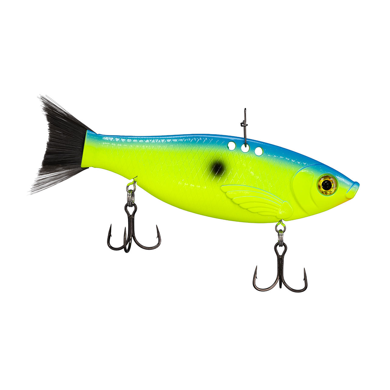 Bill Lewis Big Gizz Hard Bait color Chartreuse Blue