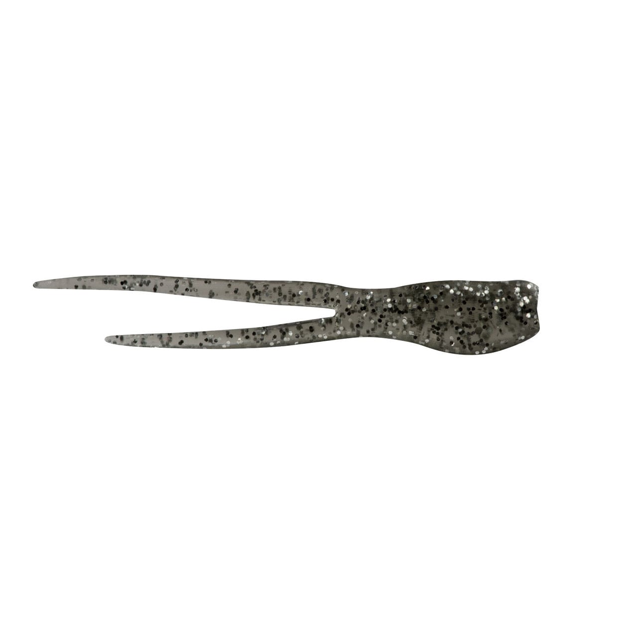 Bobby Garland Split Tail Soft Bait color Smoke Silver