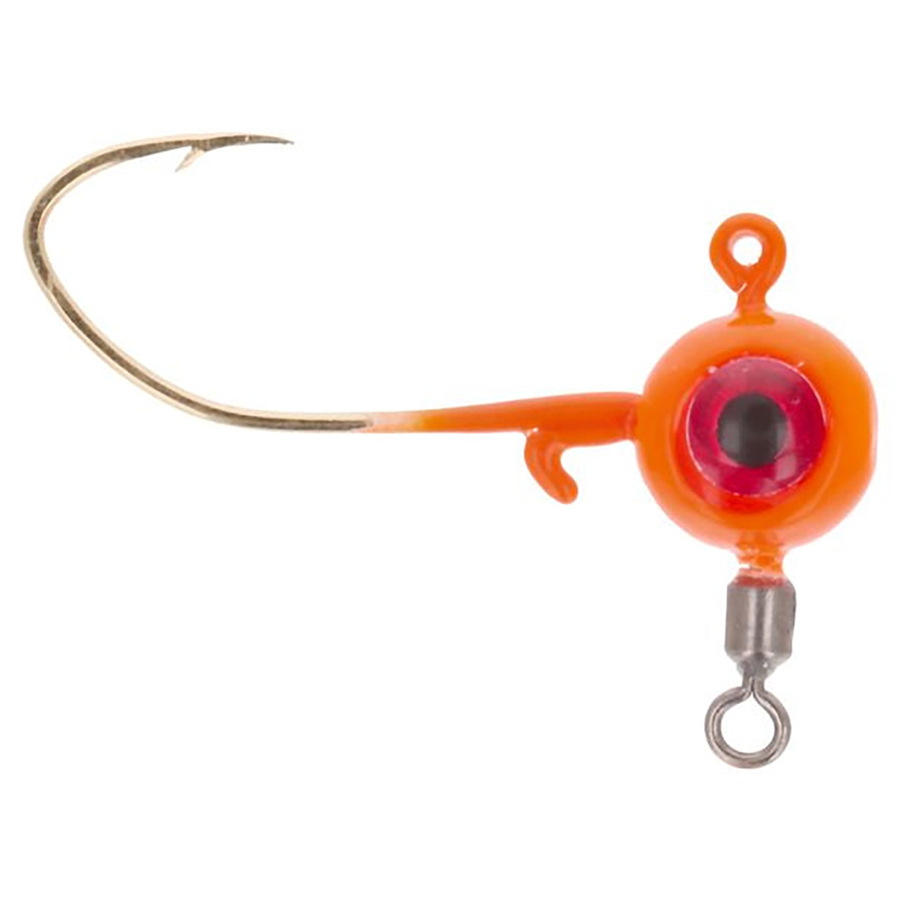 Eagle Claw Ladder Jig with Powerlight Swivel color Orange