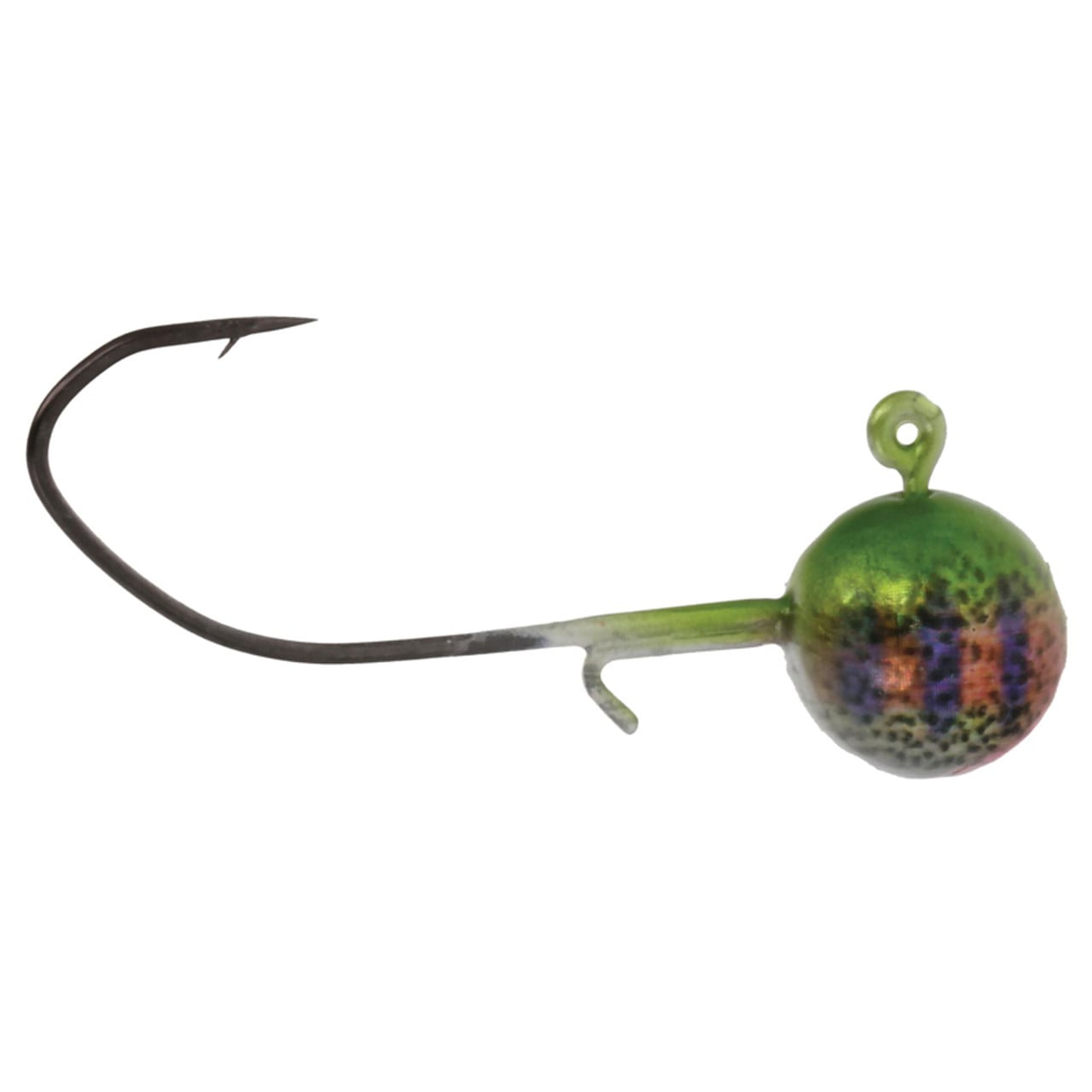 Eagle Claw Pro-V Ball Jig Head color Rainbow Trout