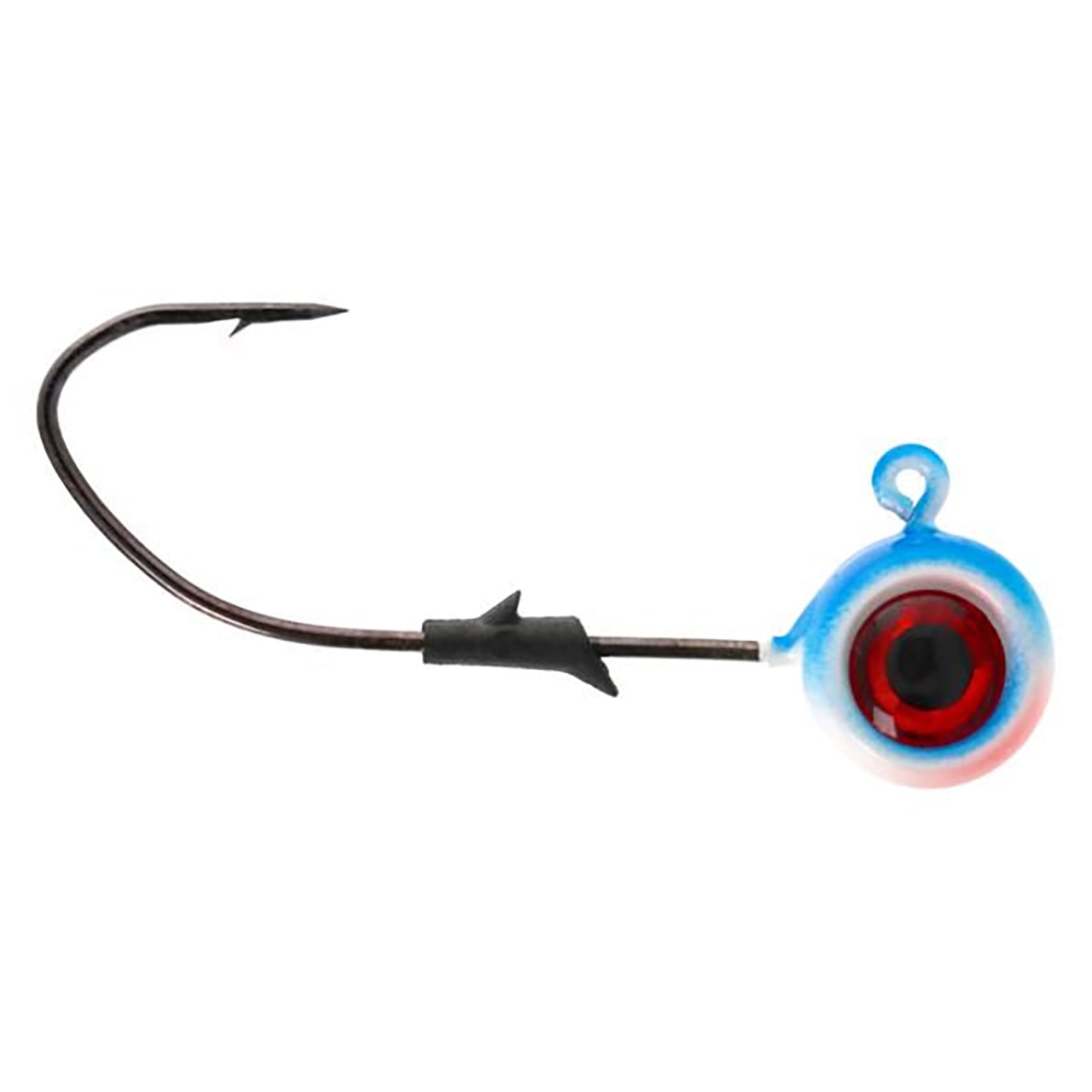 Eagle Claw Lazer Sharp Pro-V Tungsten Pill Jig Head color Blue Moon Glow