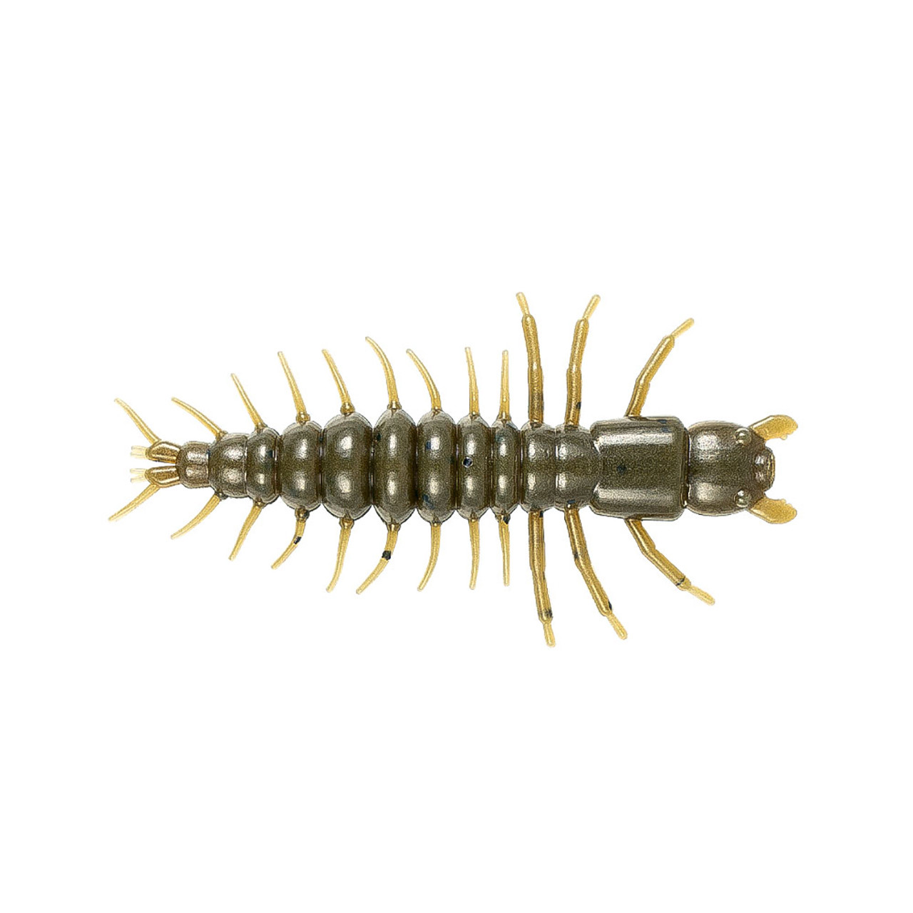 Nikko Sinking Hellgrammite color Green Pumpkin