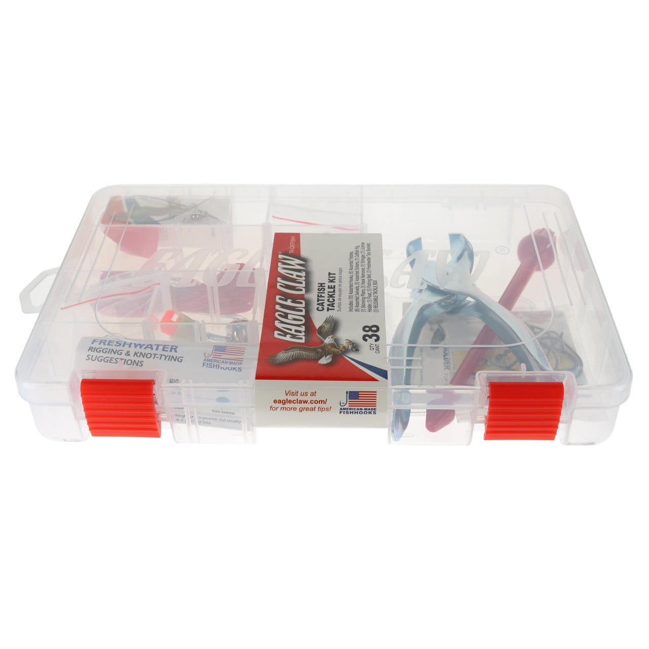 Eagle Claw Catfish Tackle Kit front