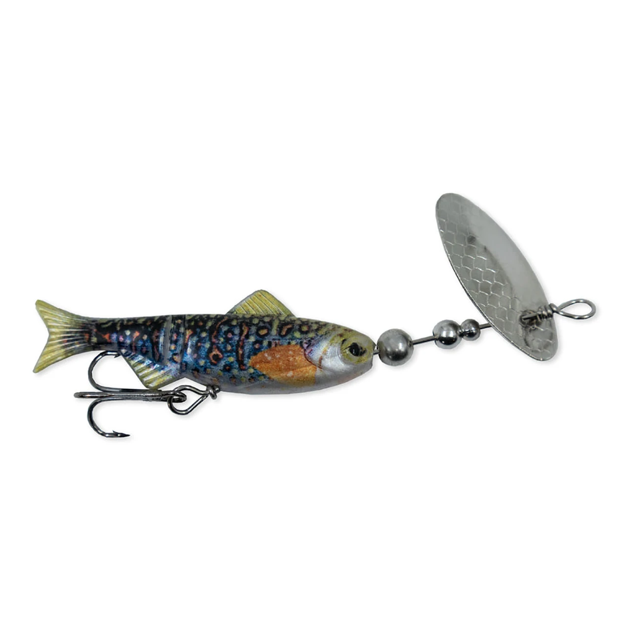 Head Hunter Sonic Minnow Spinner color Patriot