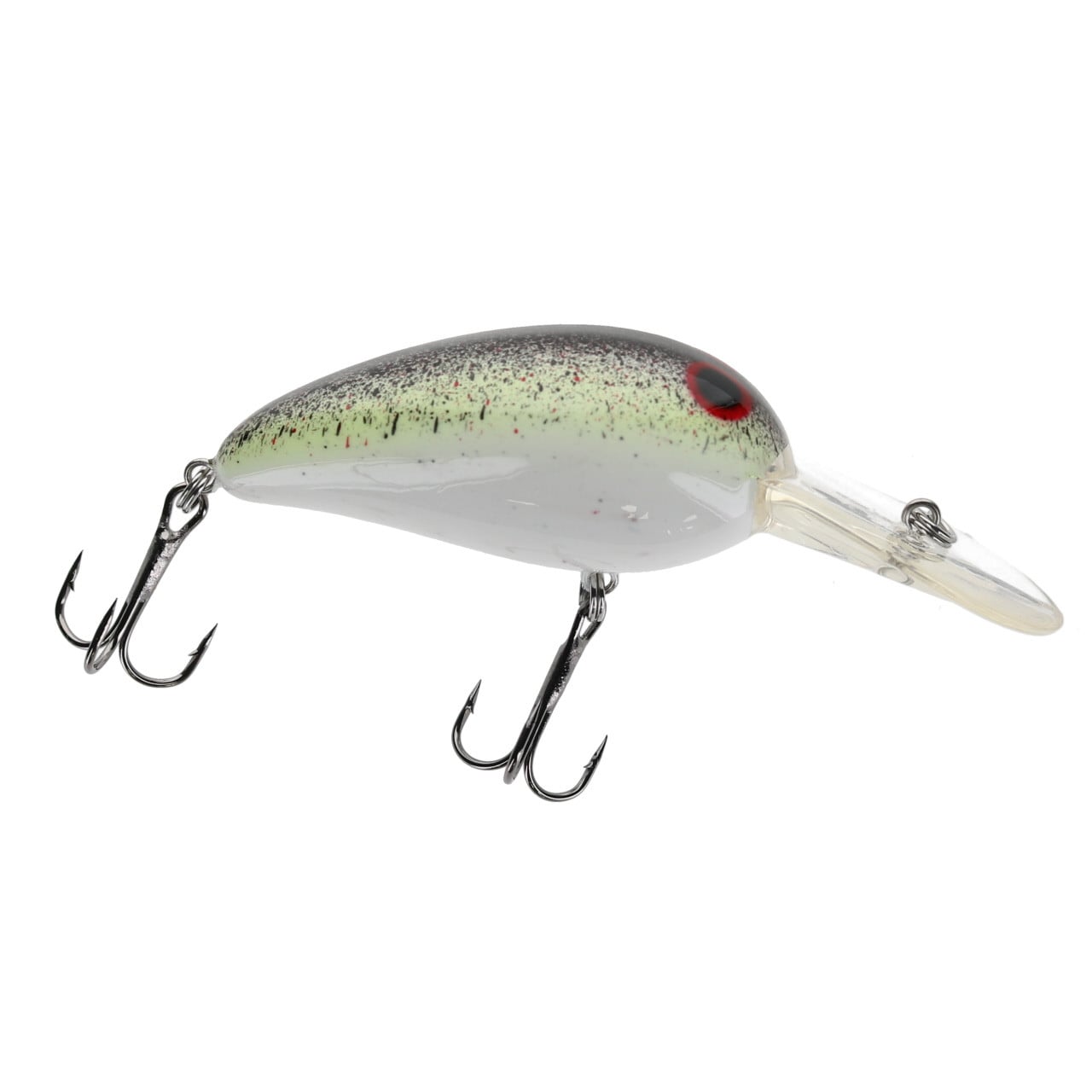 Head Hunter Rad Dad Medium Runner Crankbait color Mean Green Black Back