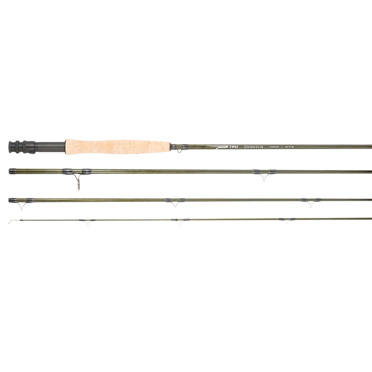 Temple Fork Outfitters Dispatch Fly Outfit 4 piece with guides and half wells