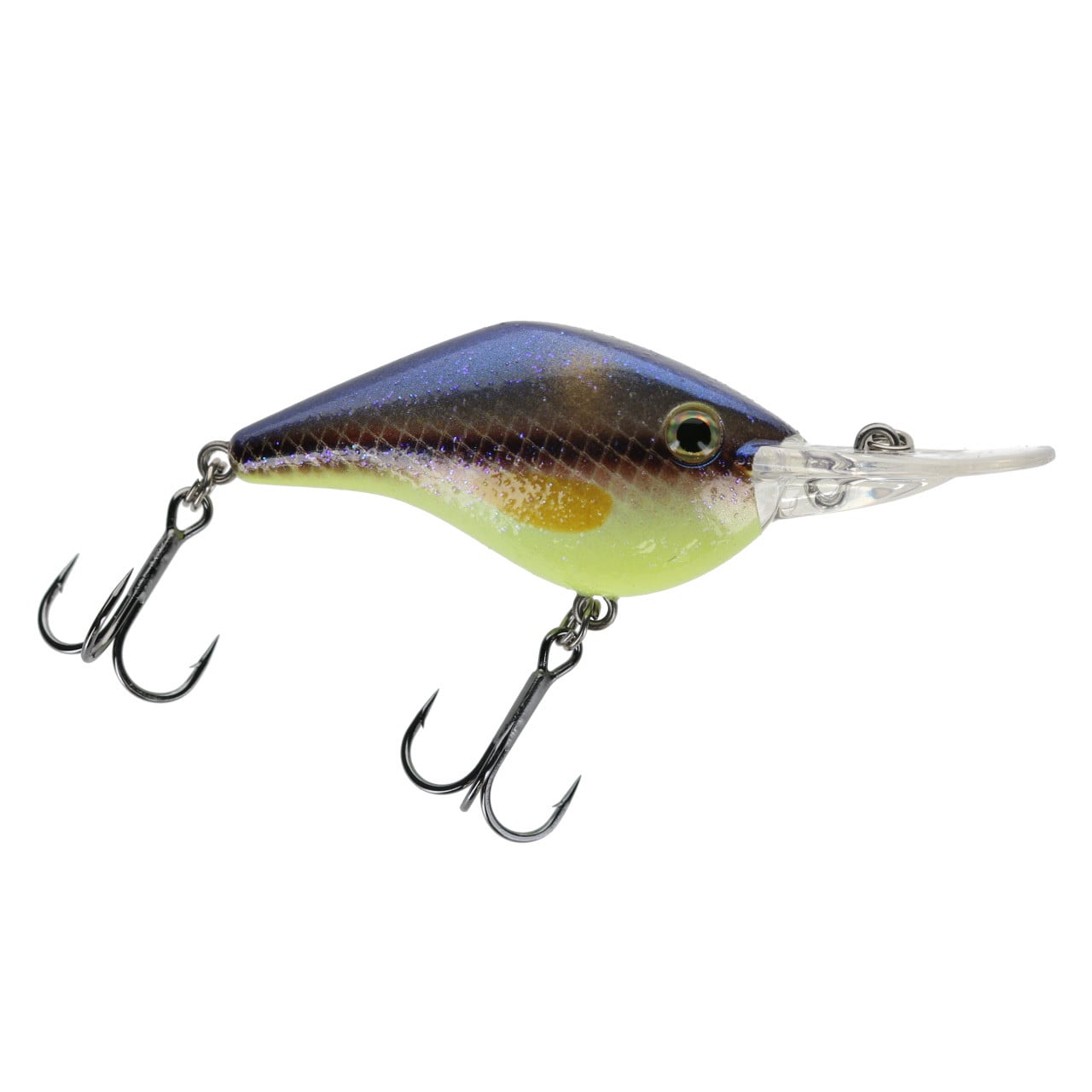 Bassmooch Z Boss 6 Crankbait color Gold Digger Chartreuse