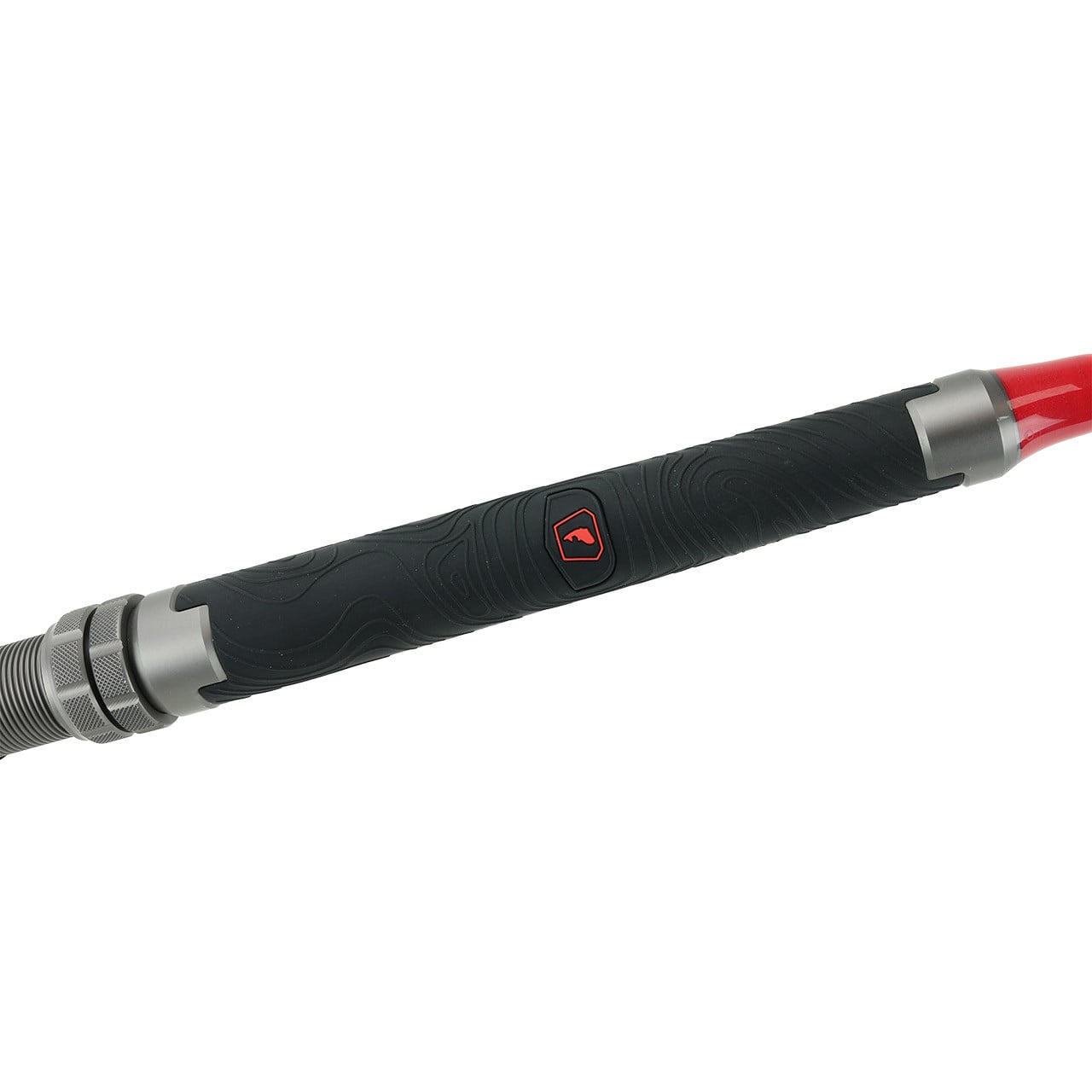 Catch The Fever FishUSA HellCat Revenge Spinning Rod upper handle FishUSA logo