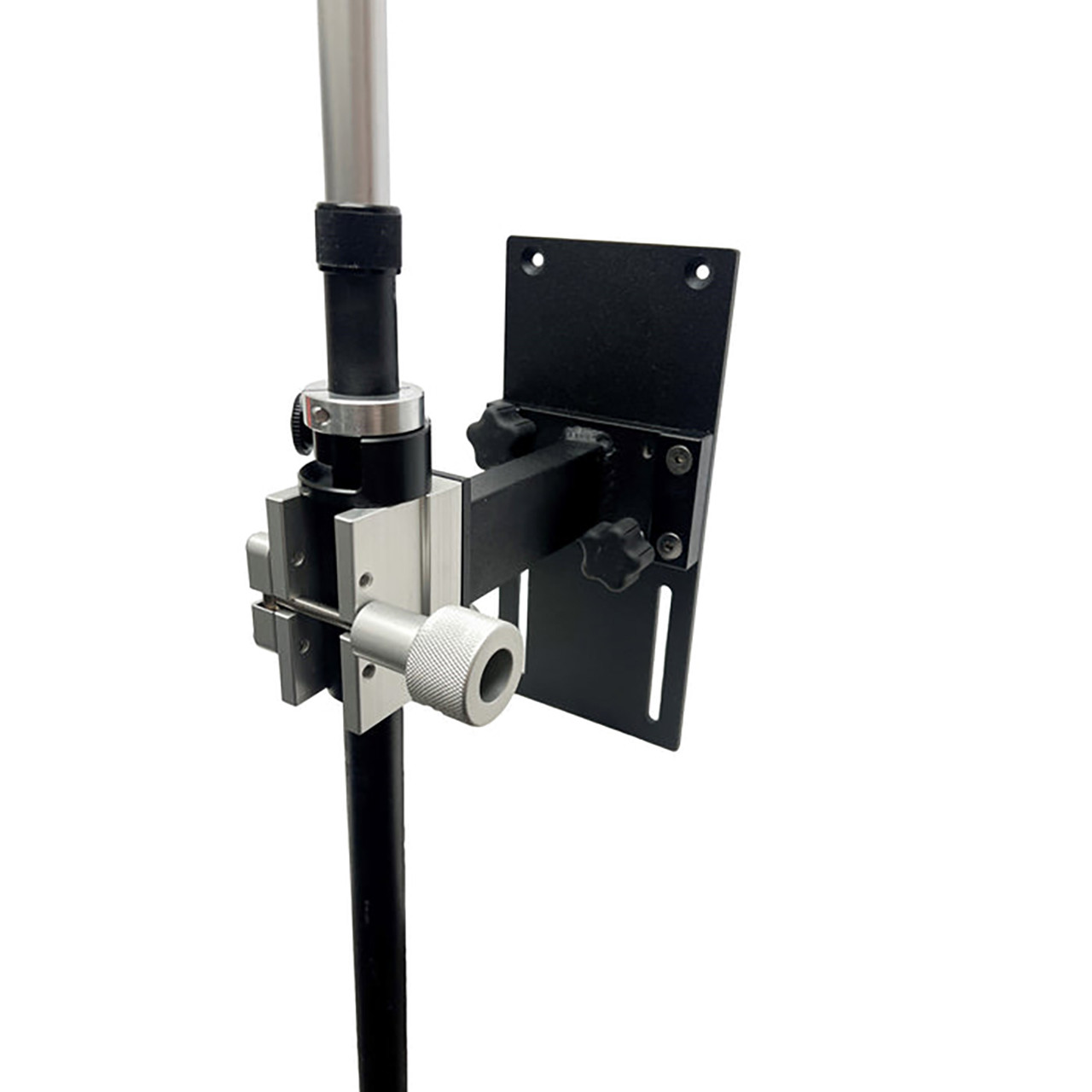 BeatDown Outdoors Fixed Transducer Pole - Pontoon Mount up cloe