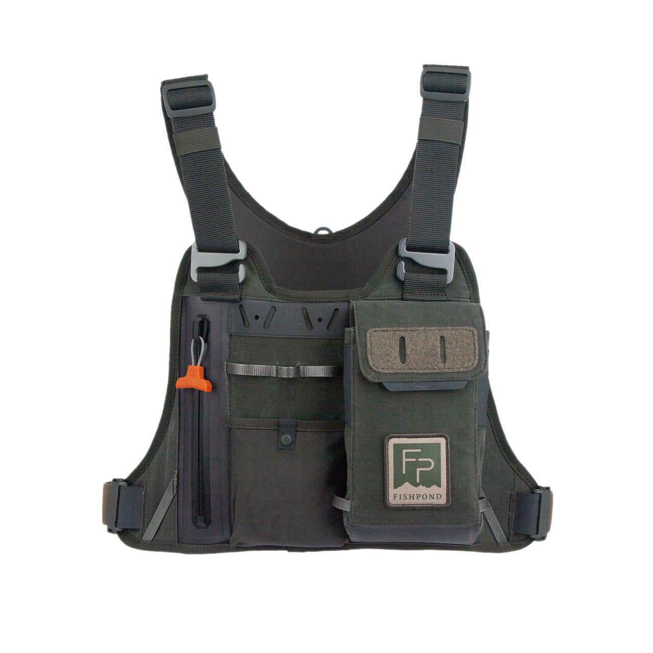 Fishpond Stormshadow Chest Pack color Duskwood Front