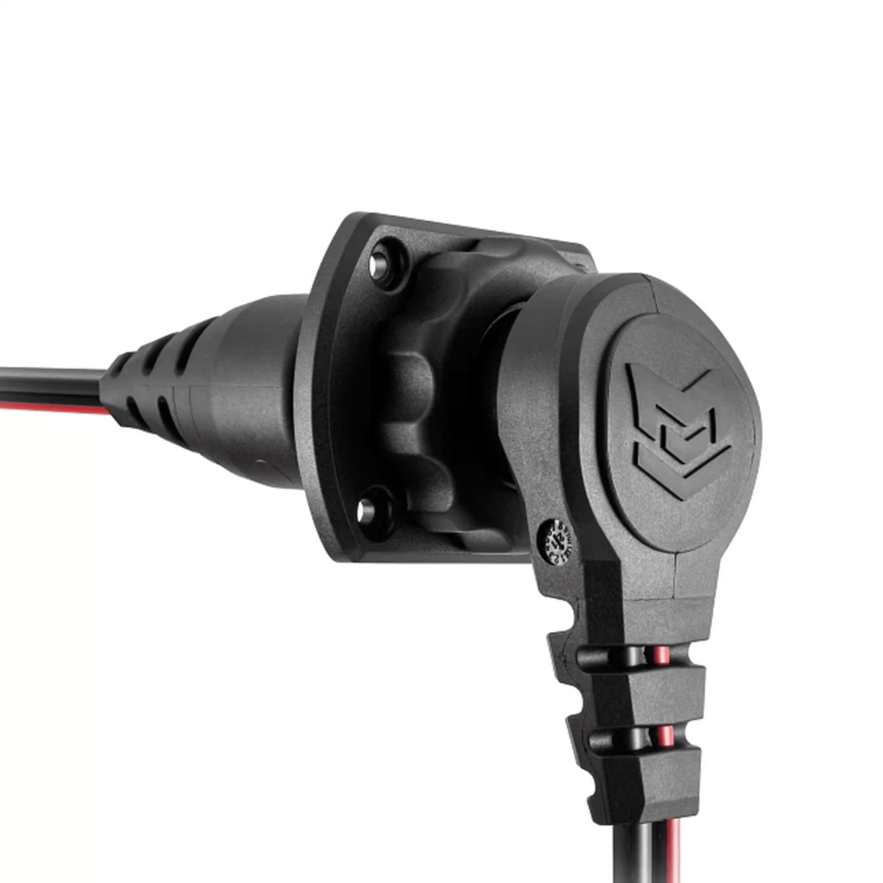 Minn Kota MKR-28 Trolling Motor Plug & Receptacle plugged front view