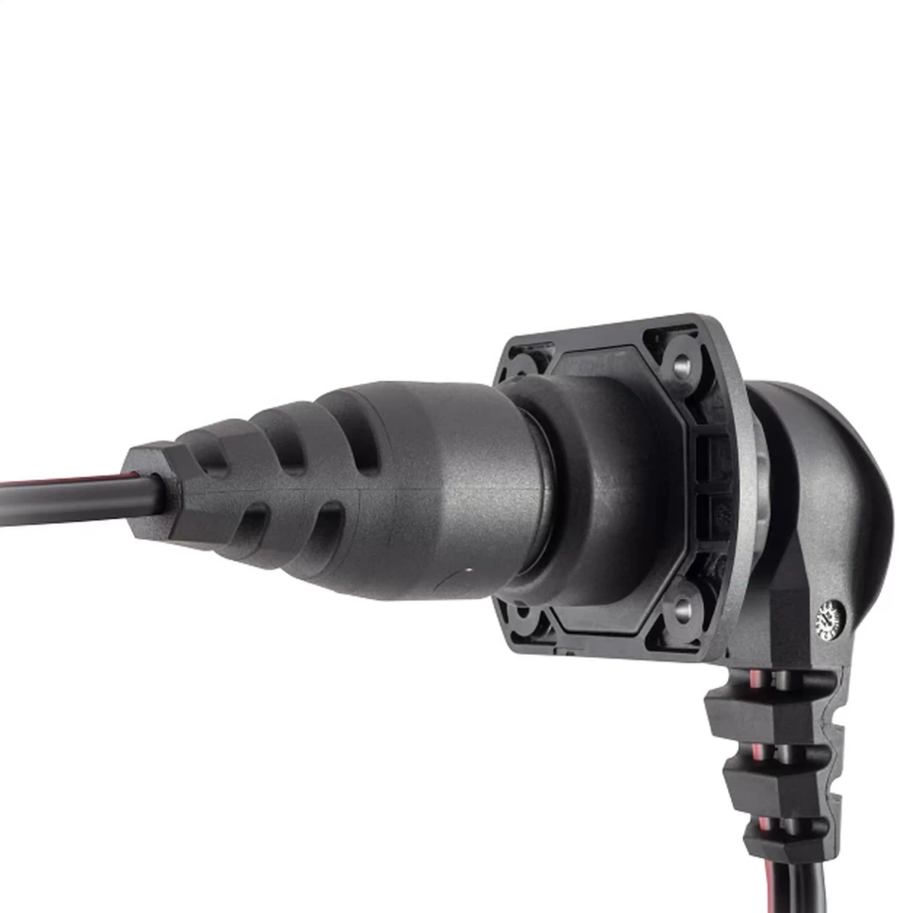 Minn Kota MKR-28 Trolling Motor Plug & Receptacle plugged back view