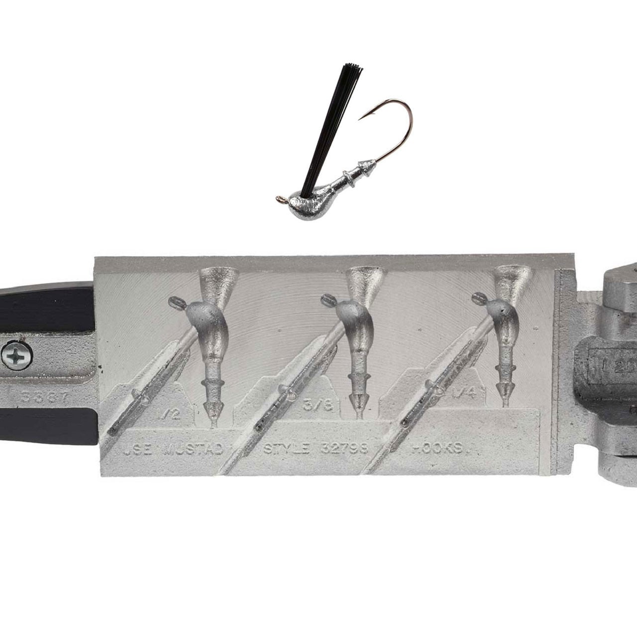 Do-It Arky Jig Mold and example of jig