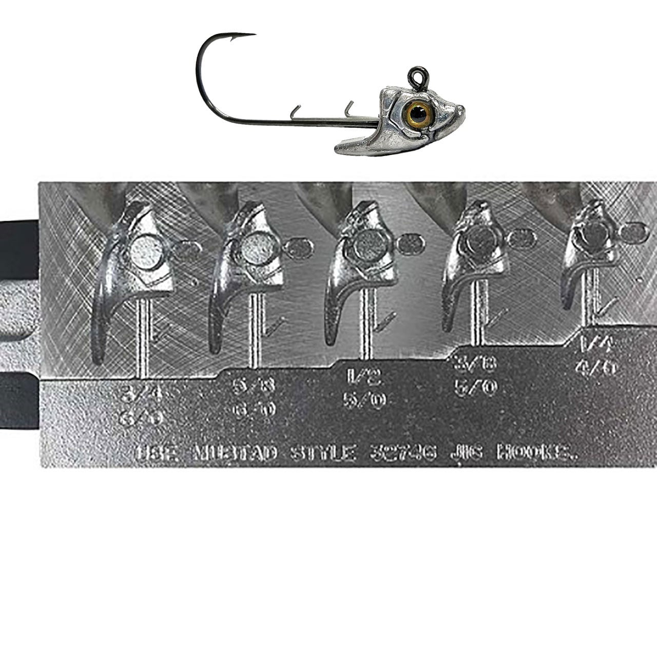 Do-It Swimbait Head Jig Mold jig is for display purposes only