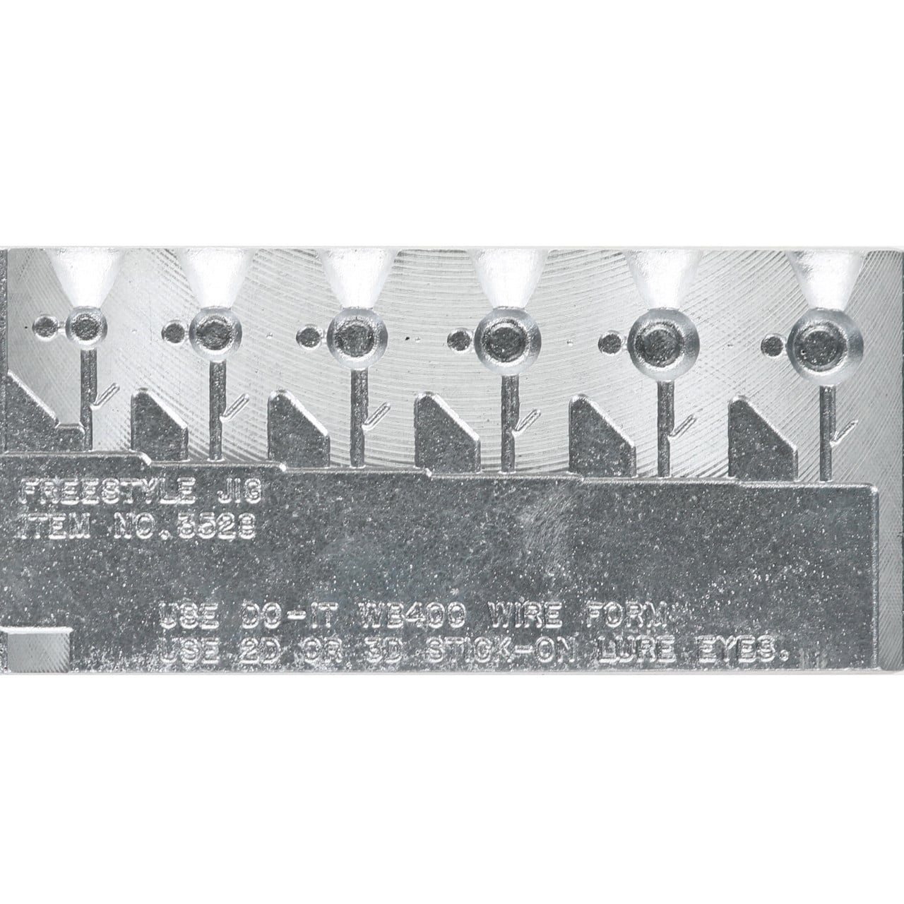 Do-It Freestyle Jig Mold sizes 1/32, 1/16, 3/32, 1/8, 5/32, & 3/16 oz.