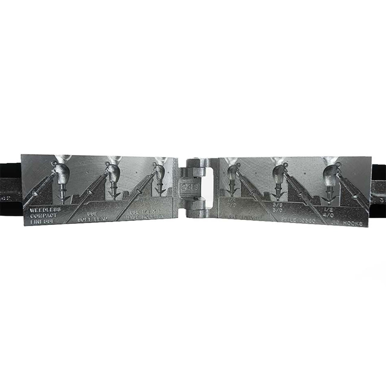 Do-It Weedless Compact Jig Mold open