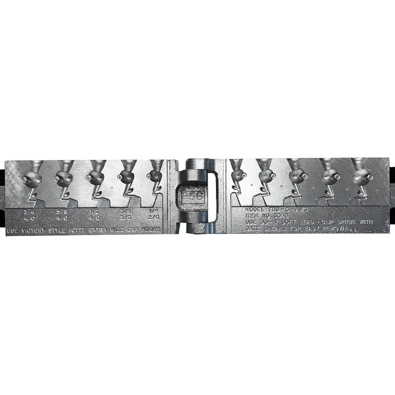 Do-It EWG Football Shakey Head Jig Mold open