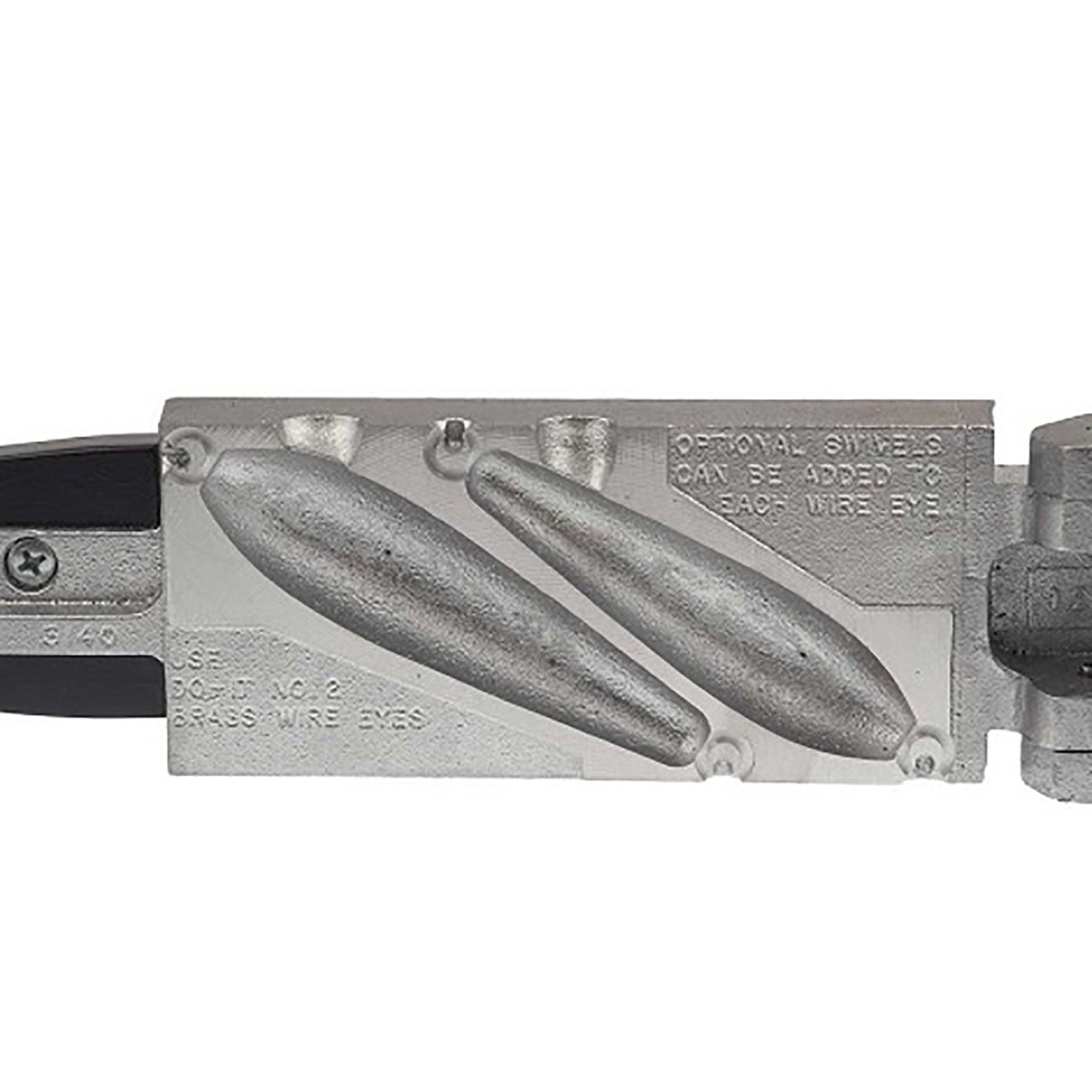 Do-It In-Line Trolling Sinker Mold for sizes 6 & 8 oz.