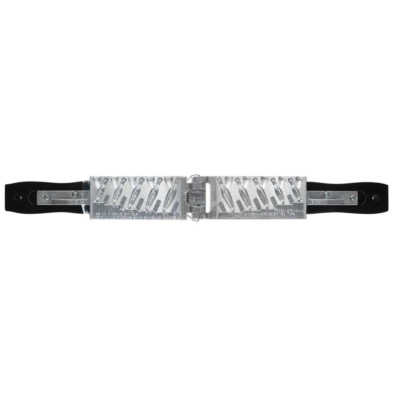 Do-It Swiveling Trolling Sinker Mold for sizes 1/4, 3/8, 1/2, 5/8, & 3/4 oz. open