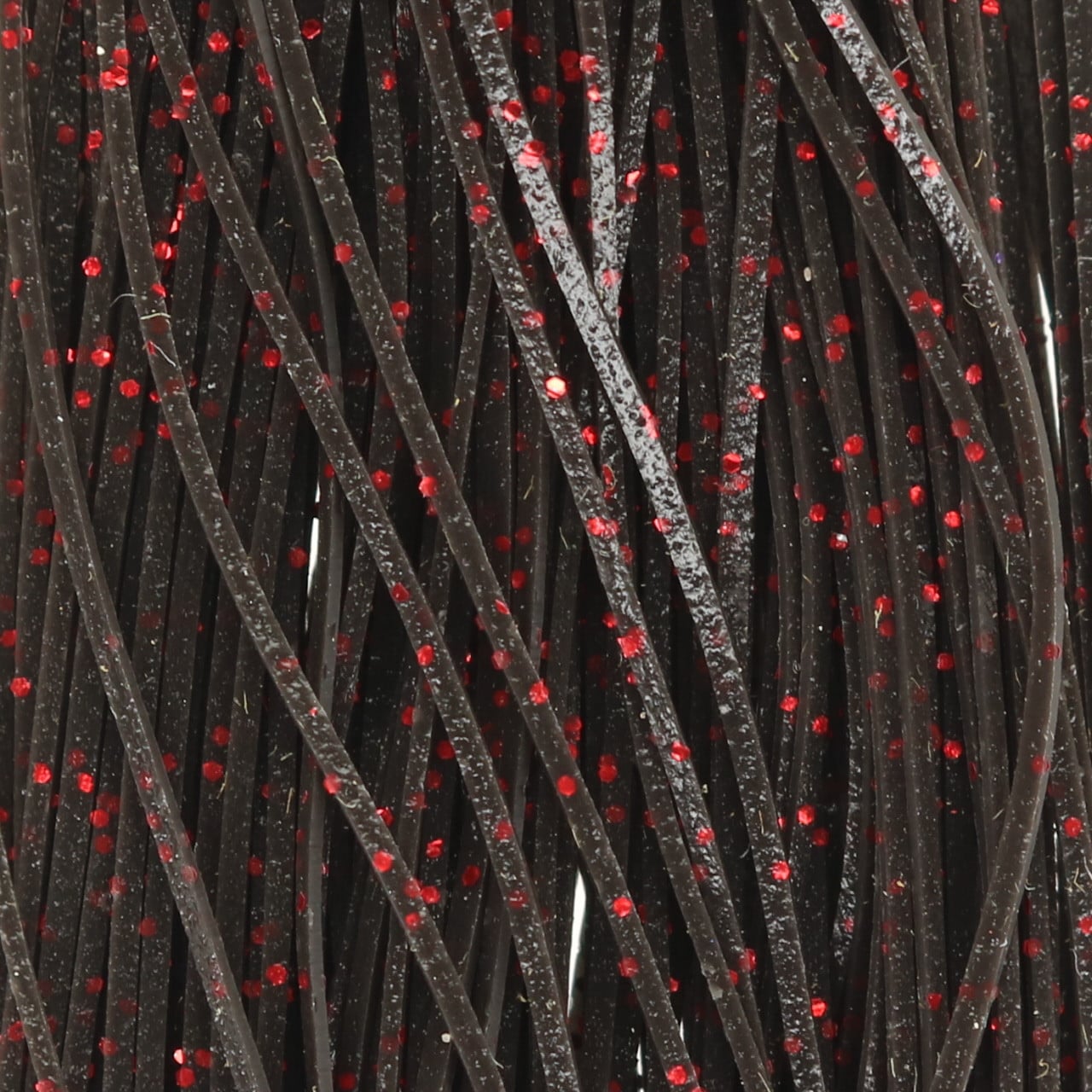 Do-It Silicone Tabs - Glitter Flake Series color Black - Red Flake