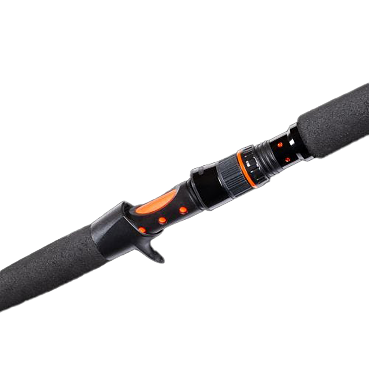 Whisker Seeker Bump'n Styx Casting Rod close up of reel seat