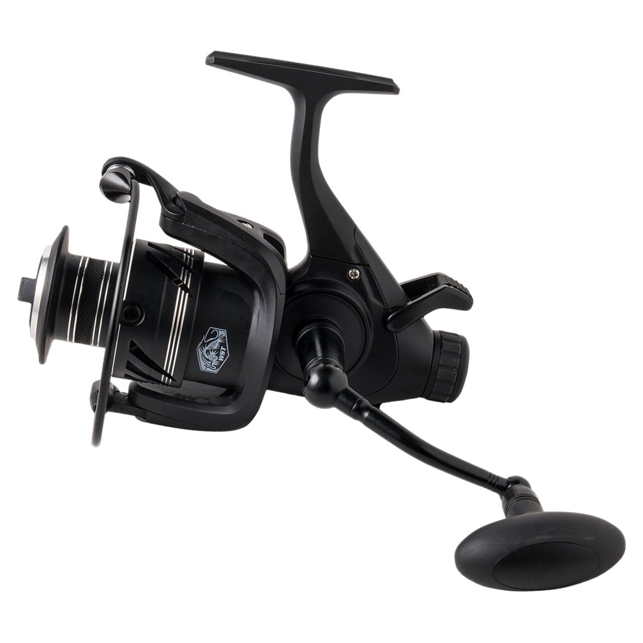 Whisker Seeker Bait Runner Spinning Reel color Matte Black