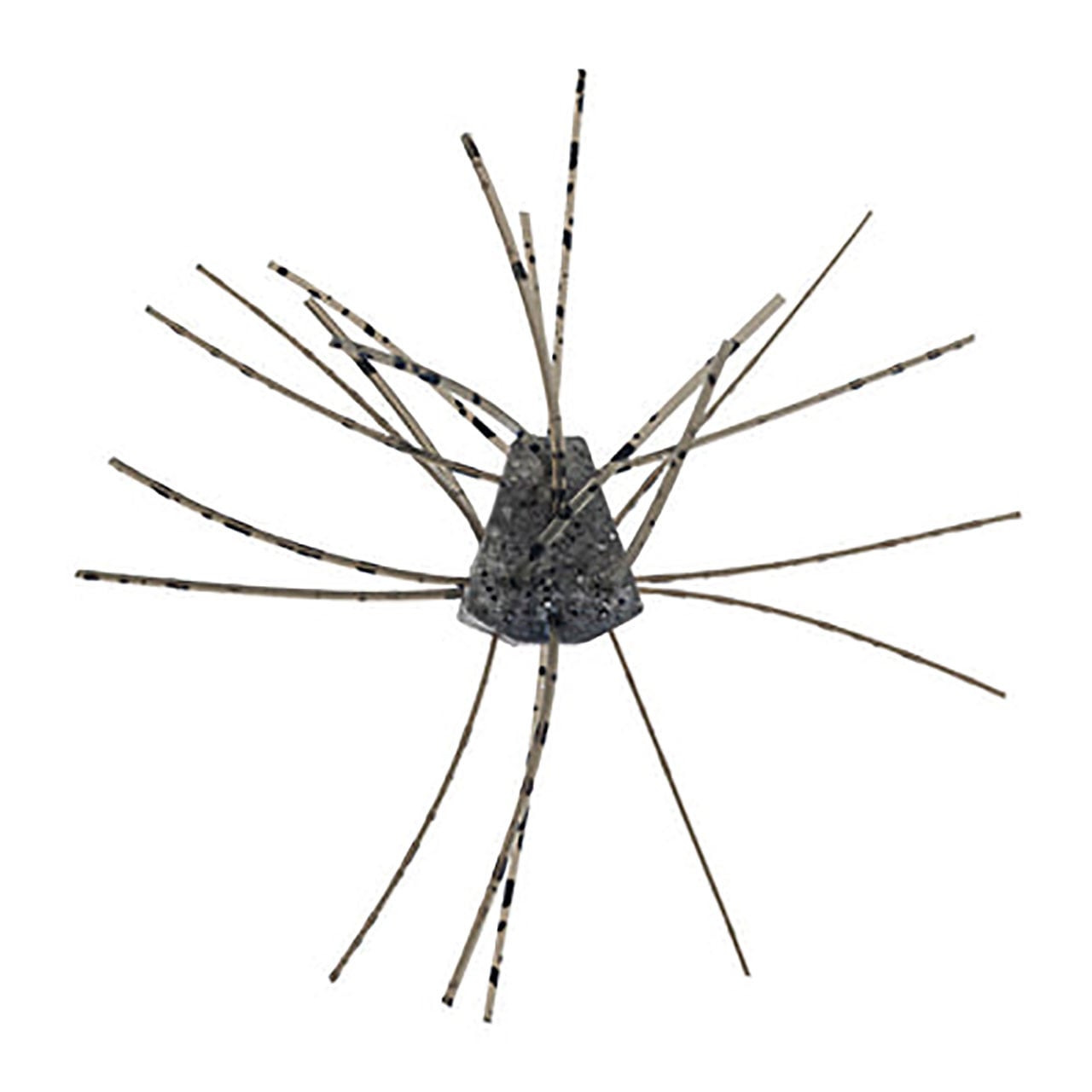 X-Zone Salted GBO Dice Bait color Smoke - Black Flake